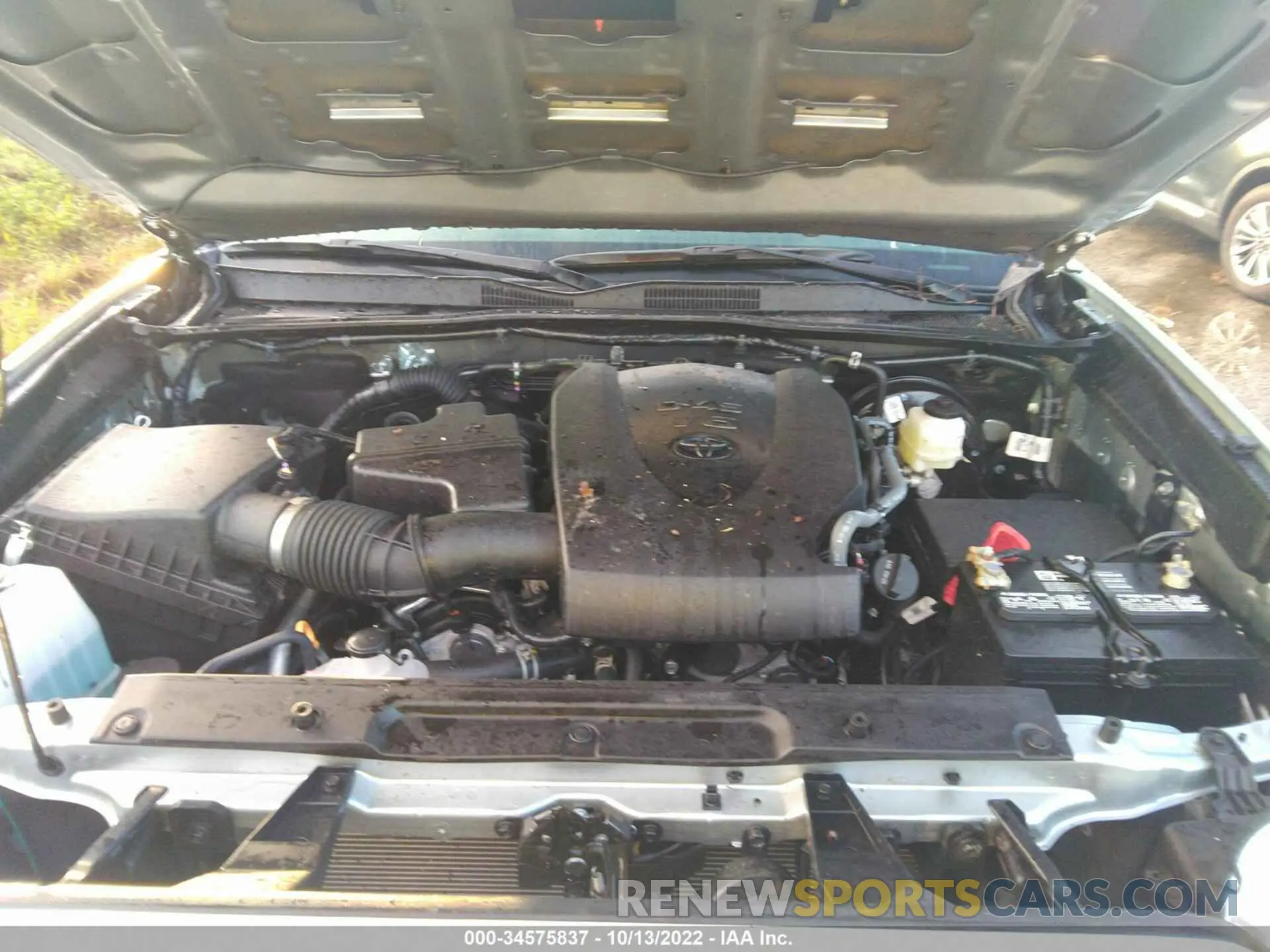 10 Фотография поврежденного автомобиля 3TMAZ5CN1NM187817 TOYOTA TACOMA 2WD 2022