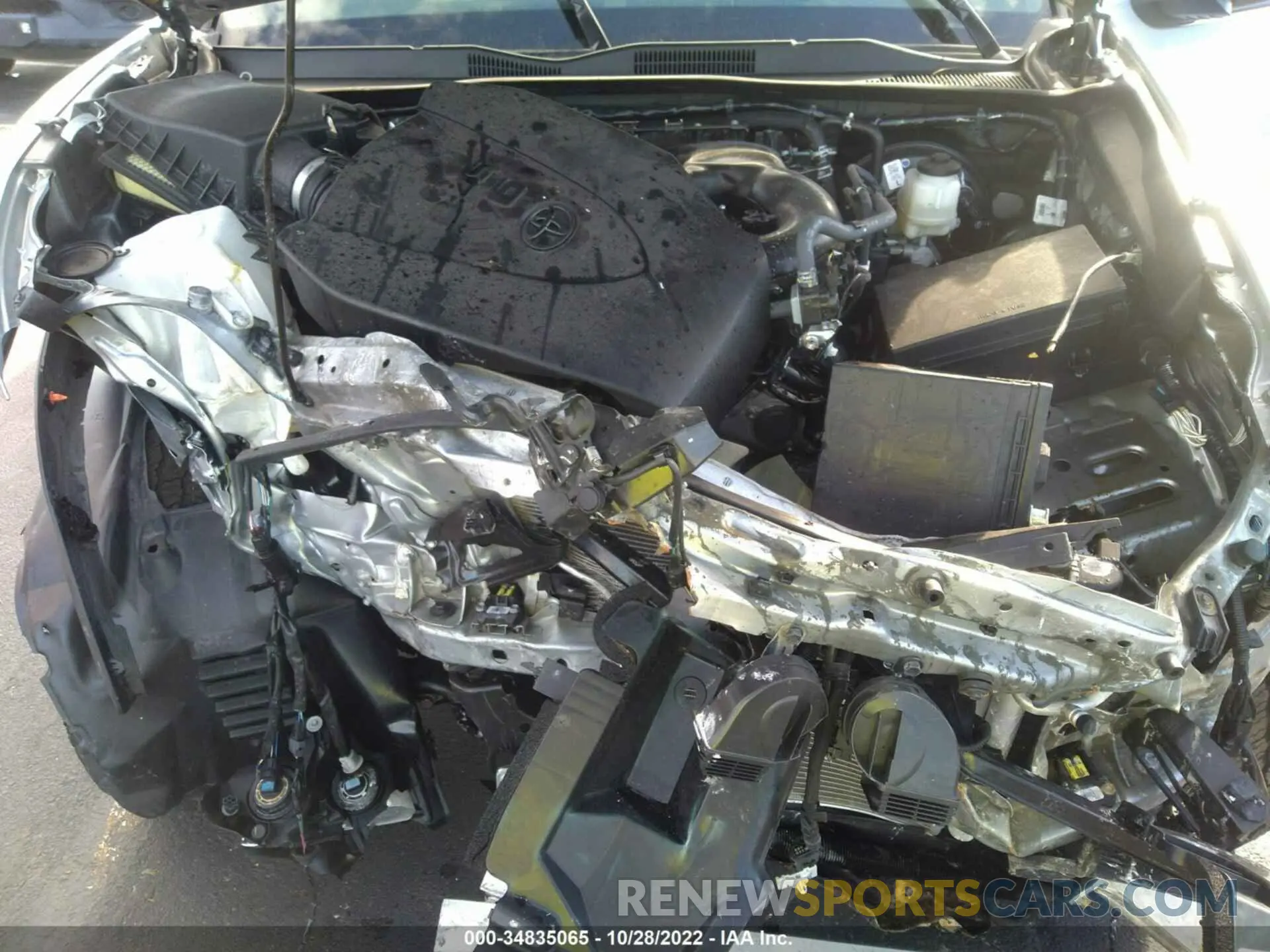 10 Фотография поврежденного автомобиля 3TMAZ5CN8NM160405 TOYOTA TACOMA 2WD 2022