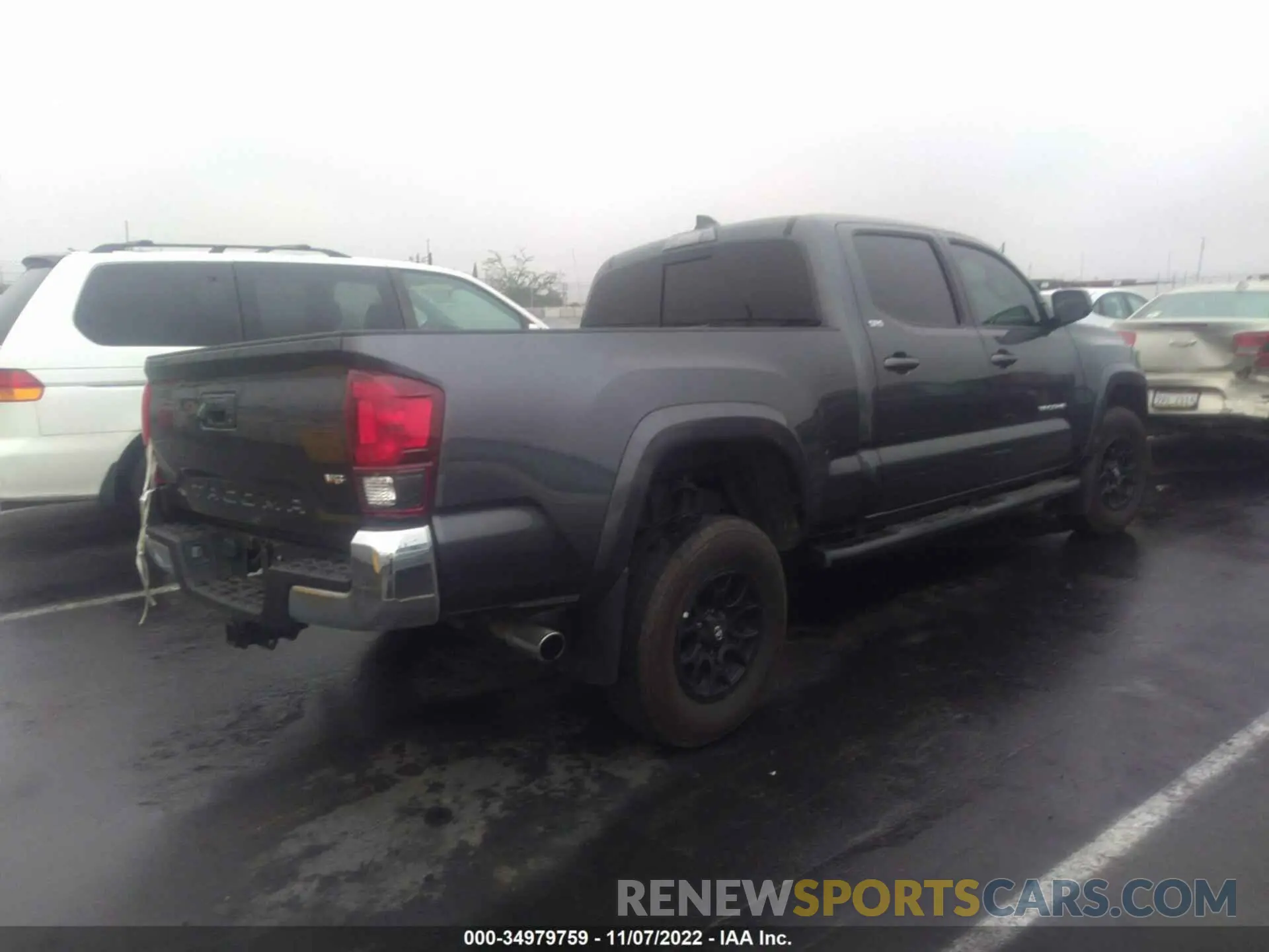 4 Фотография поврежденного автомобиля 3TMBZ5DN1NM036382 TOYOTA TACOMA 2WD 2022
