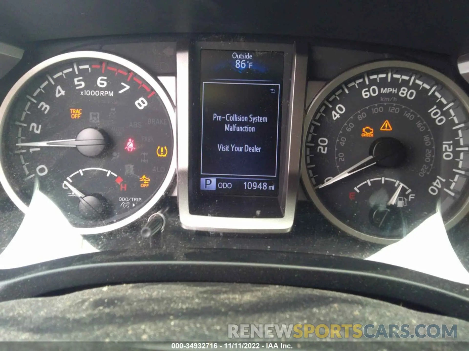 7 Фотография поврежденного автомобиля 3TYRX5GN0NT056658 TOYOTA TACOMA 2WD 2022