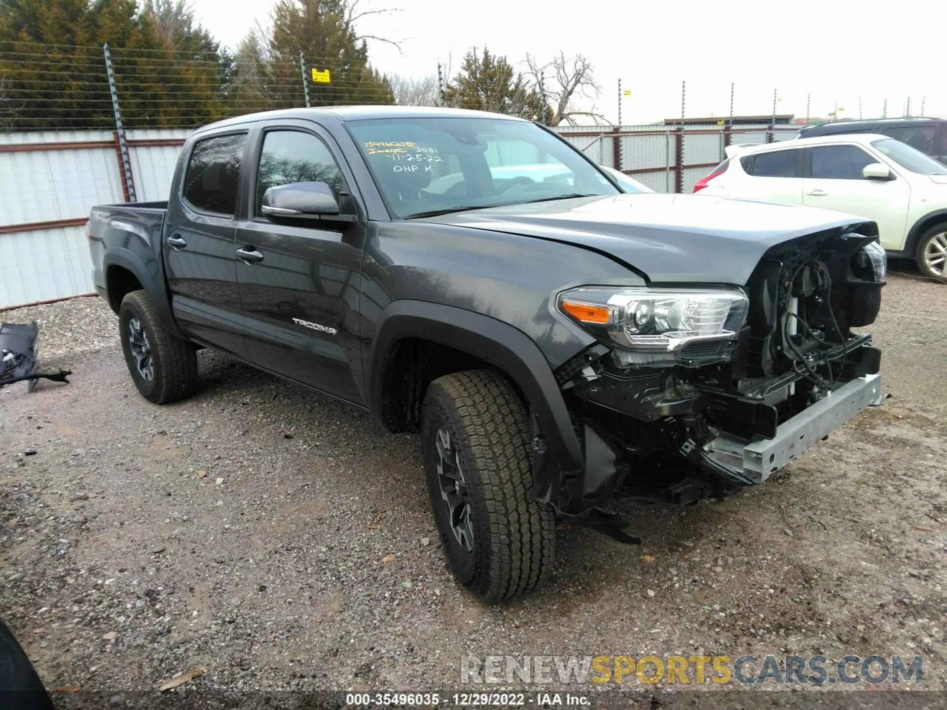 1 Photograph of a damaged car 3TMAZ5CN5PM199293 TOYOTA TACOMA 2WD 2023