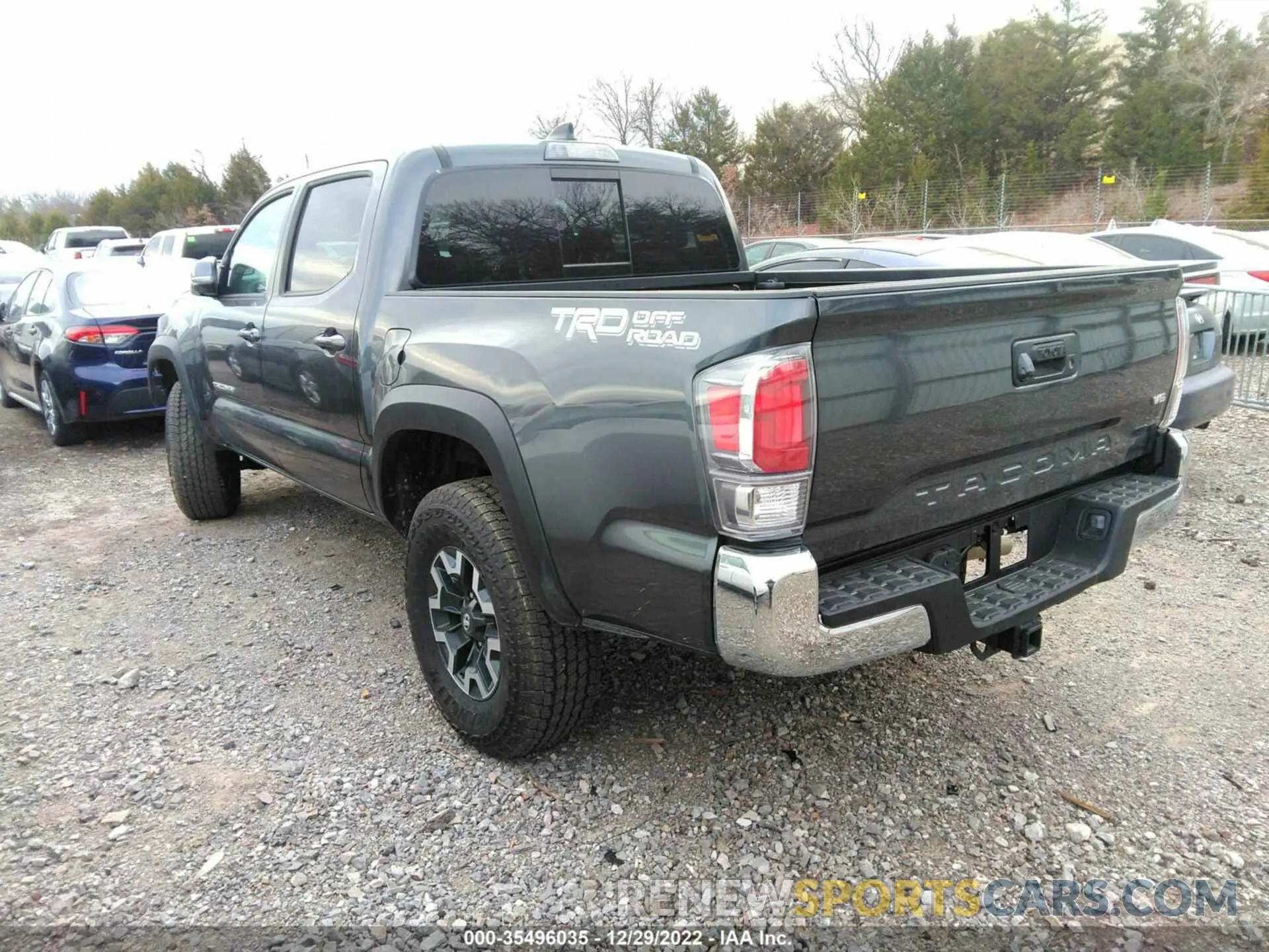 3 Photograph of a damaged car 3TMAZ5CN5PM199293 TOYOTA TACOMA 2WD 2023
