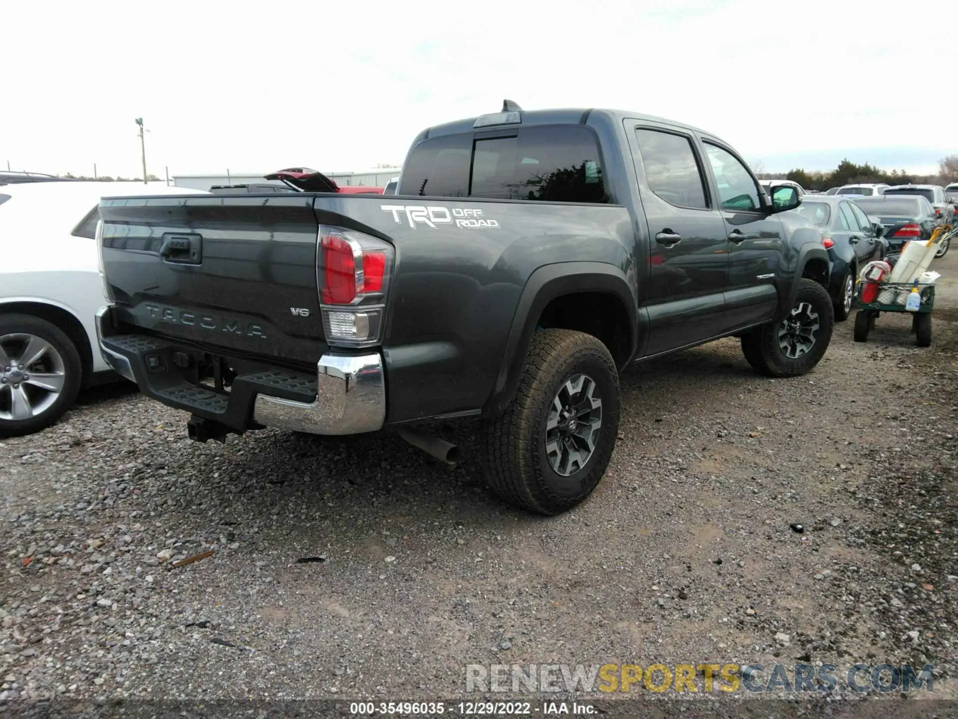 4 Photograph of a damaged car 3TMAZ5CN5PM199293 TOYOTA TACOMA 2WD 2023