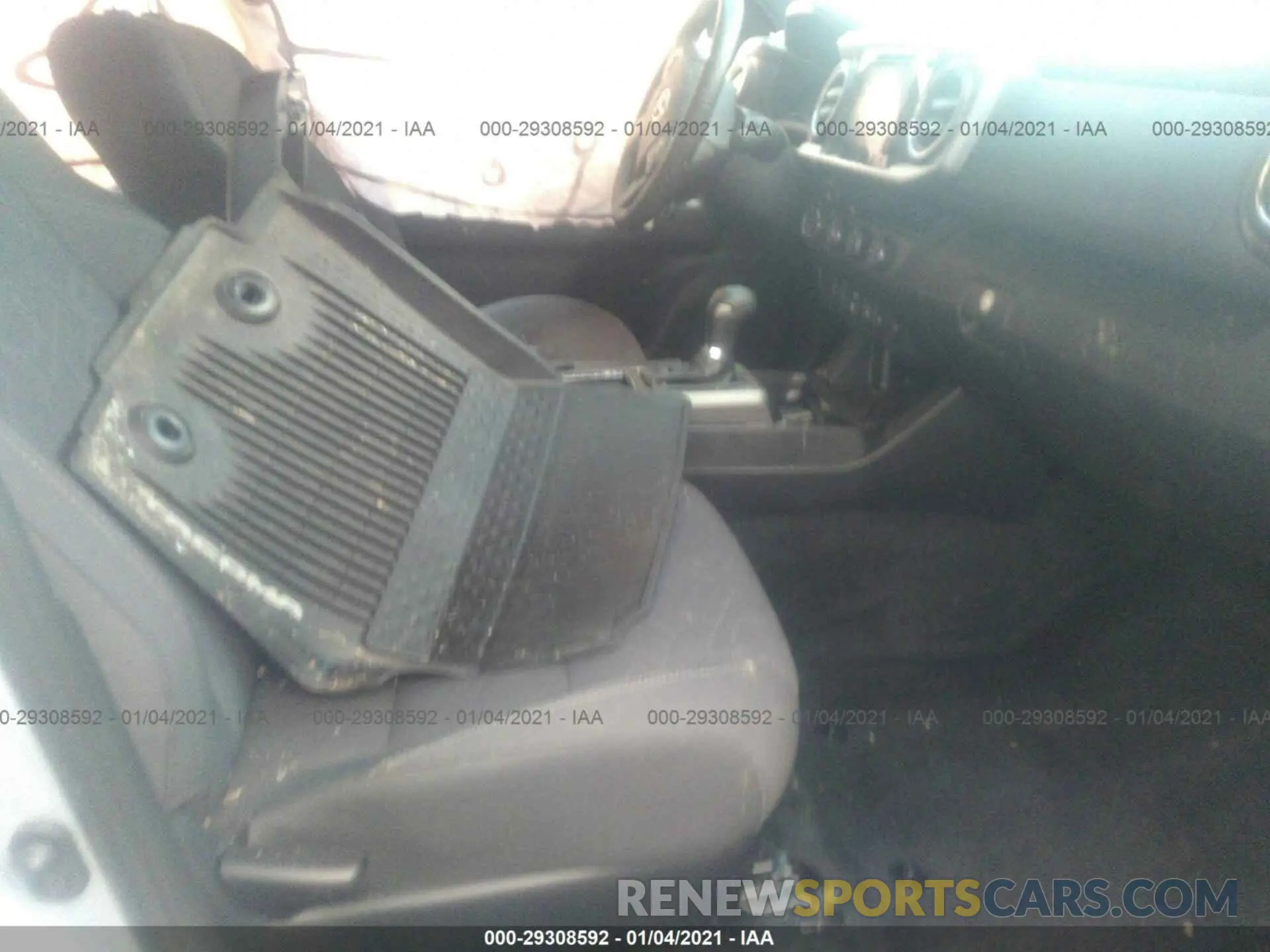 5 Photograph of a damaged car 3TMCZ5AN2KM209279 TOYOTA TACOMA 4WD 2019