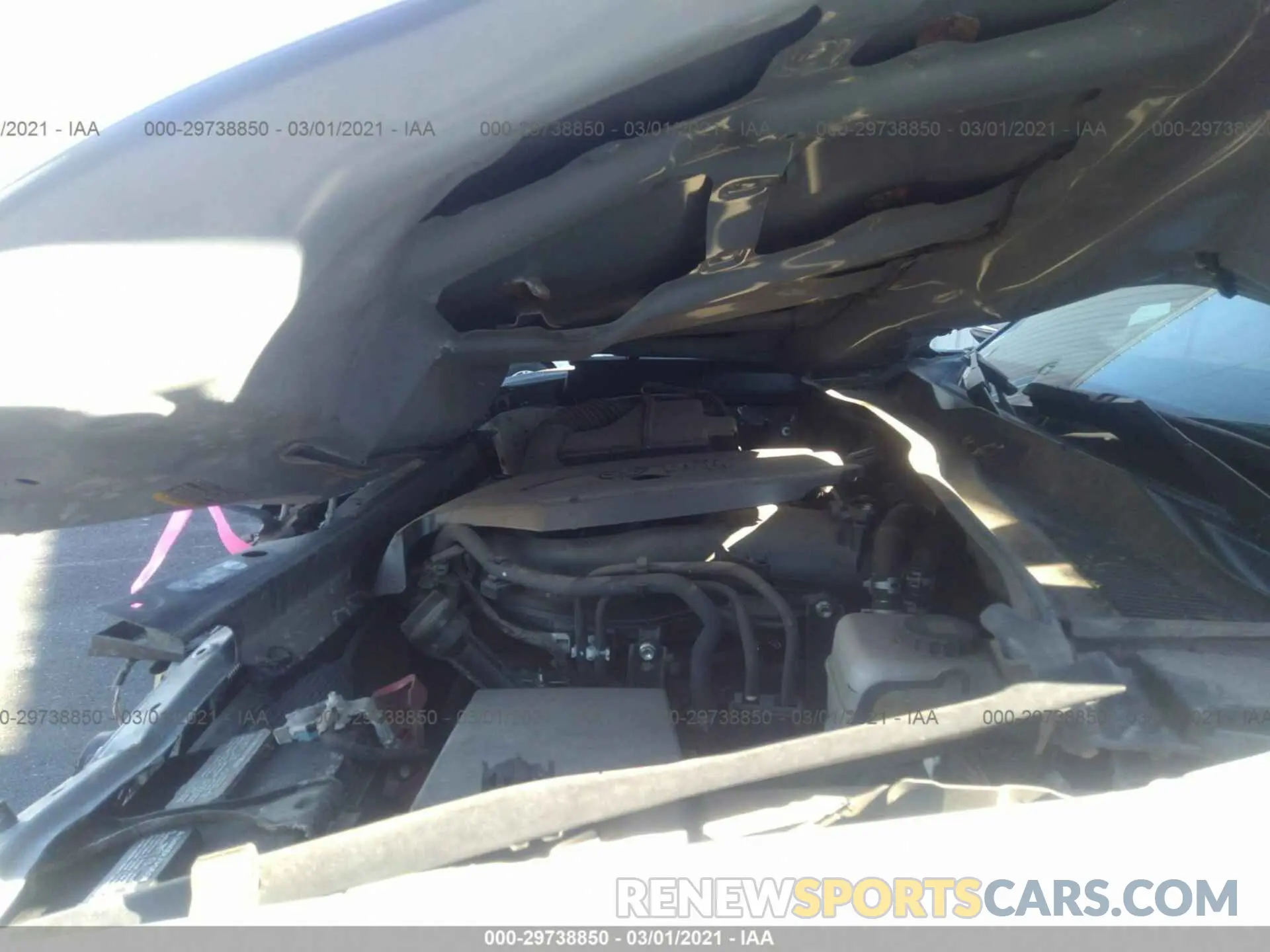 10 Photograph of a damaged car 3TMCZ5AN2KM209377 TOYOTA TACOMA 4WD 2019