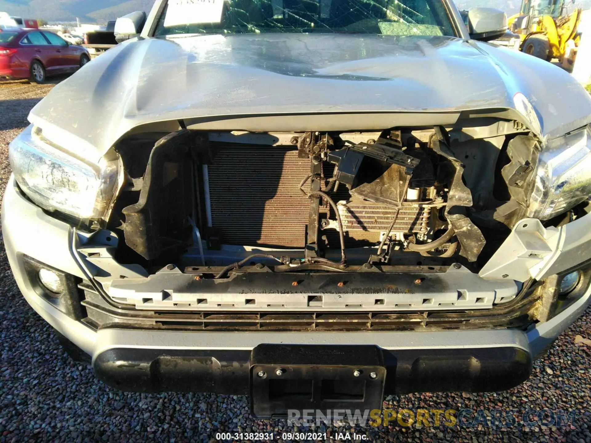 6 Photograph of a damaged car 3TMCZ5AN2KM275220 TOYOTA TACOMA 4WD 2019