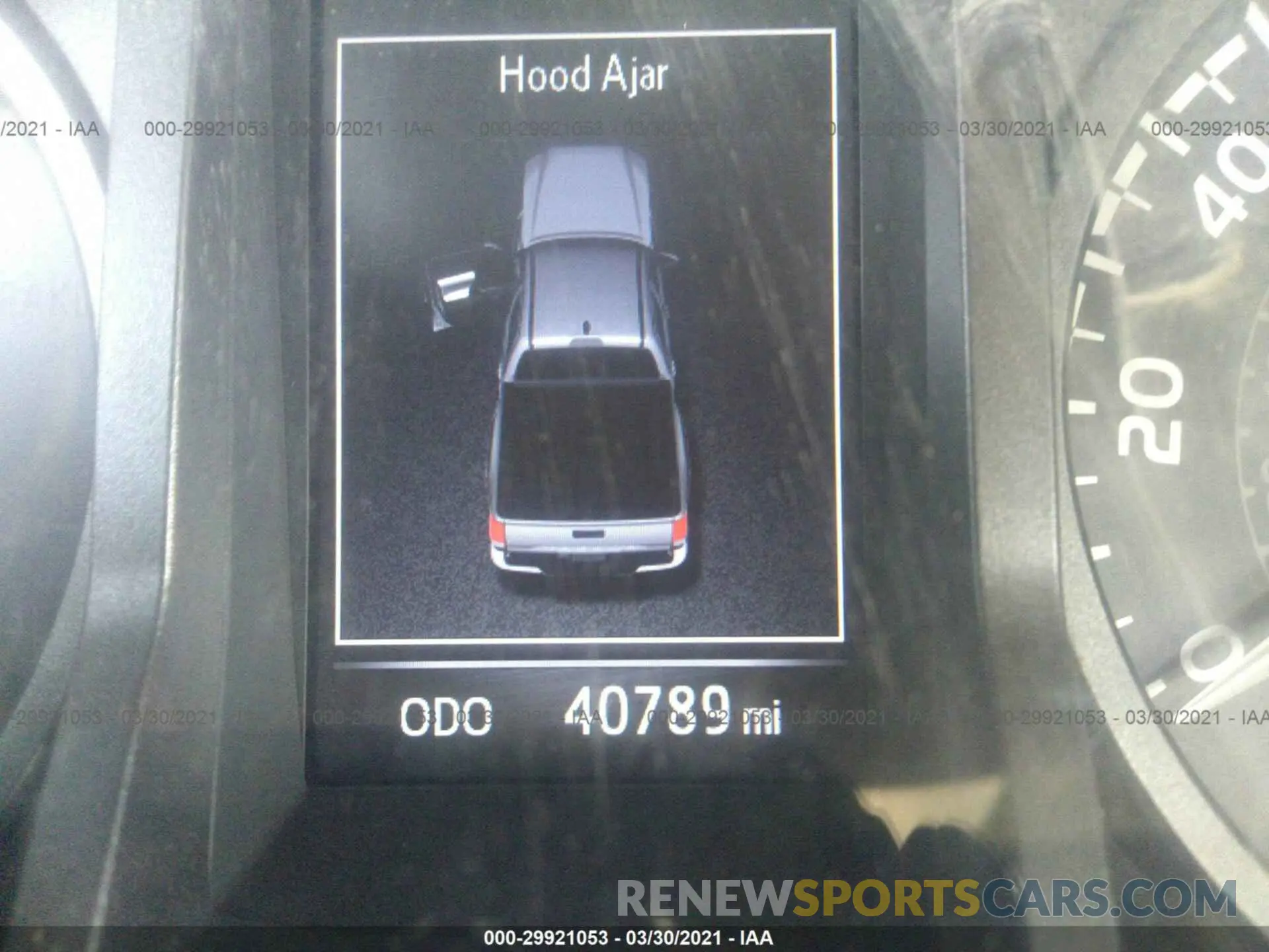 7 Photograph of a damaged car 3TMCZ5AN3KM252092 TOYOTA TACOMA 4WD 2019