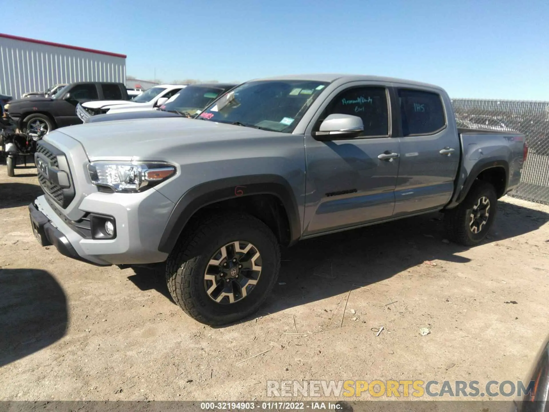 2 Photograph of a damaged car 3TMCZ5AN5KM227811 TOYOTA TACOMA 4WD 2019