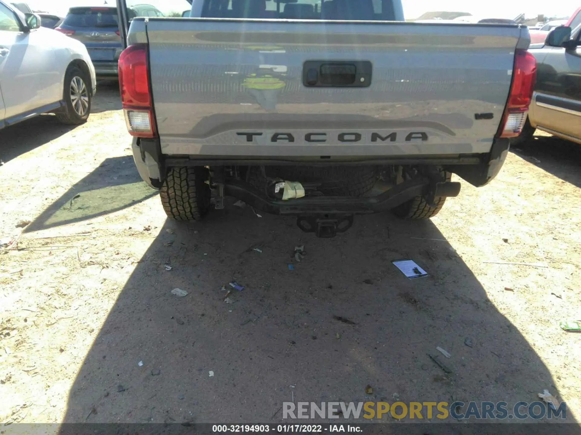 6 Photograph of a damaged car 3TMCZ5AN5KM227811 TOYOTA TACOMA 4WD 2019