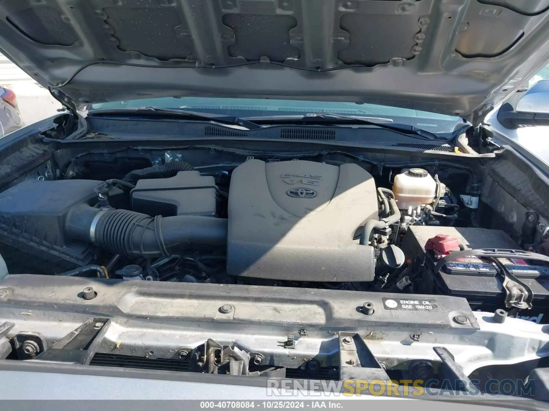 10 Фотография поврежденного автомобиля 3TMCZ5AN5KM255303 TOYOTA TACOMA 4WD 2019
