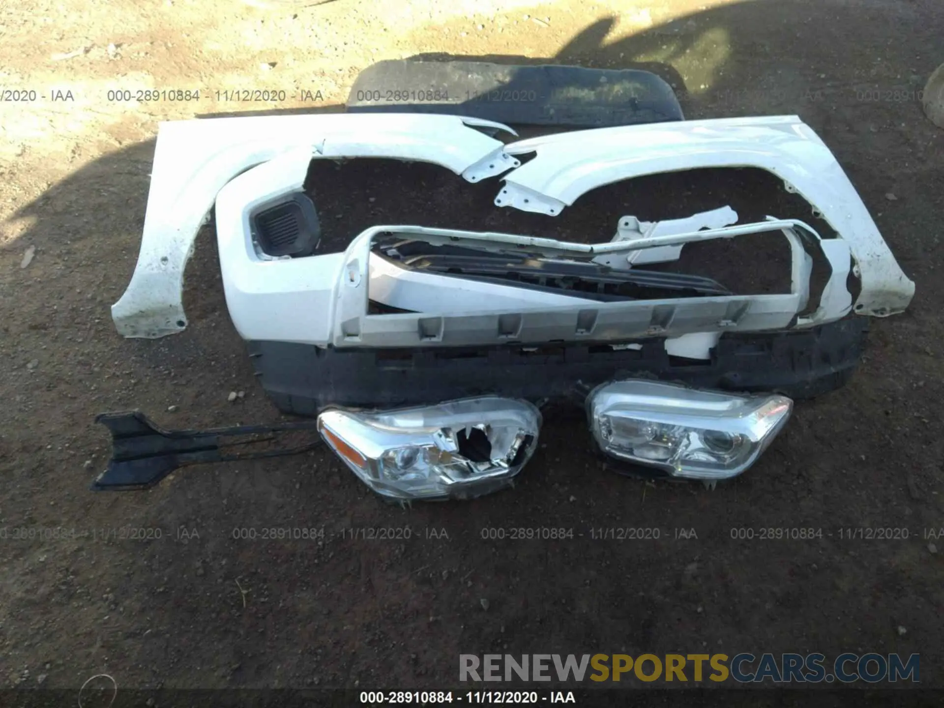 12 Photograph of a damaged car 3TMCZ5AN6KM265077 TOYOTA TACOMA 4WD 2019
