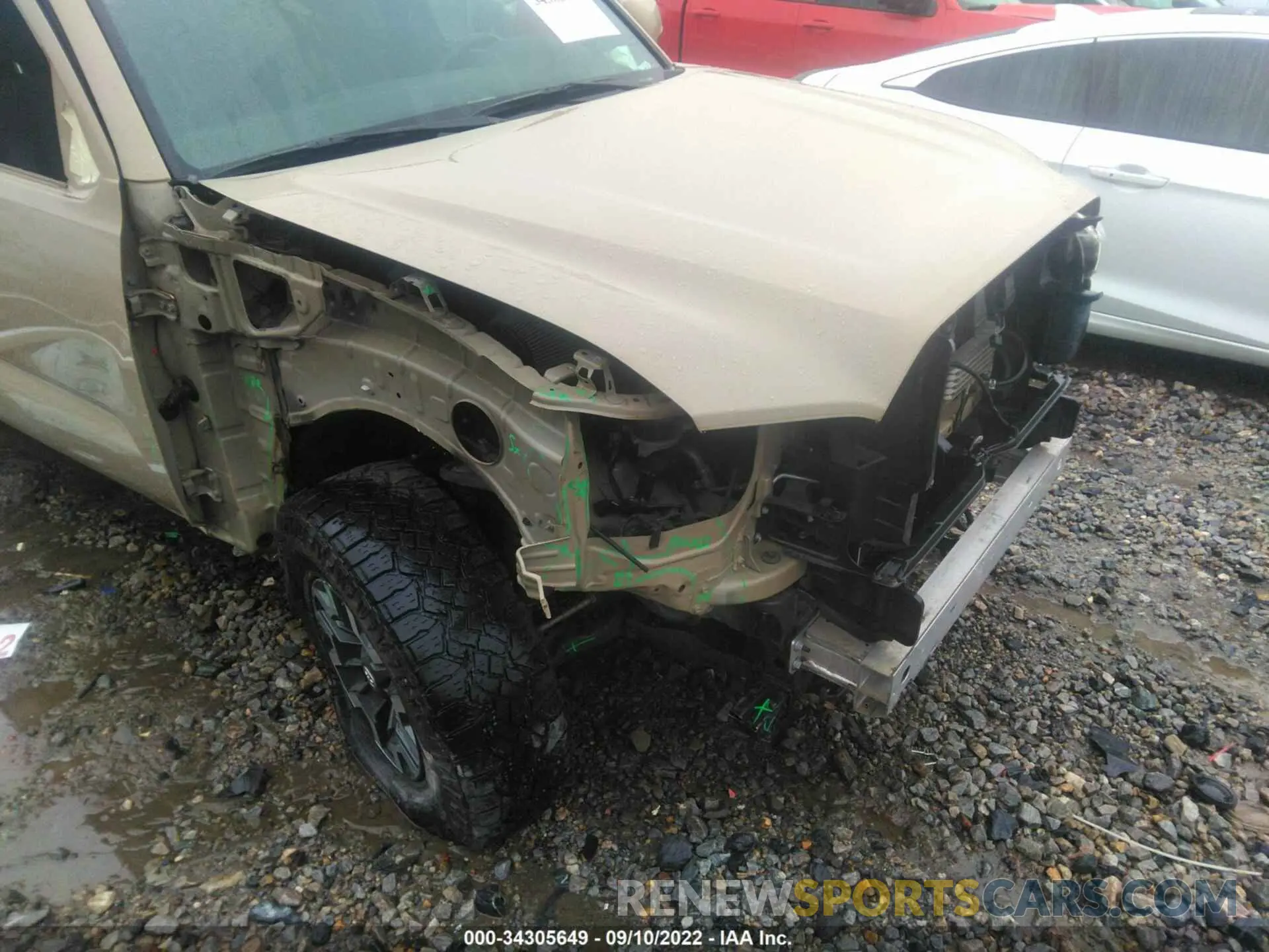 6 Фотография поврежденного автомобиля 3TMCZ5AN8KM269163 TOYOTA TACOMA 4WD 2019