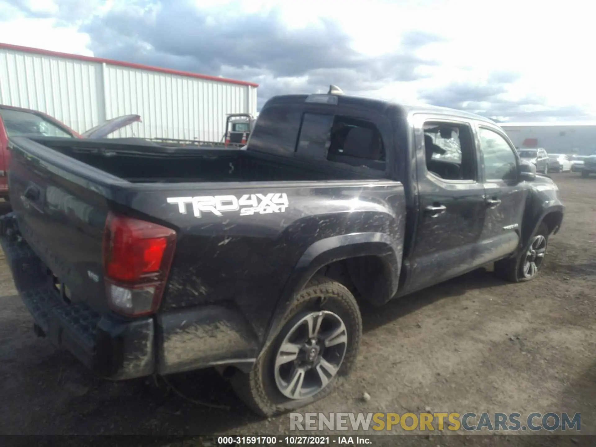 4 Photograph of a damaged car 3TMCZ5ANXKM218554 TOYOTA TACOMA 4WD 2019