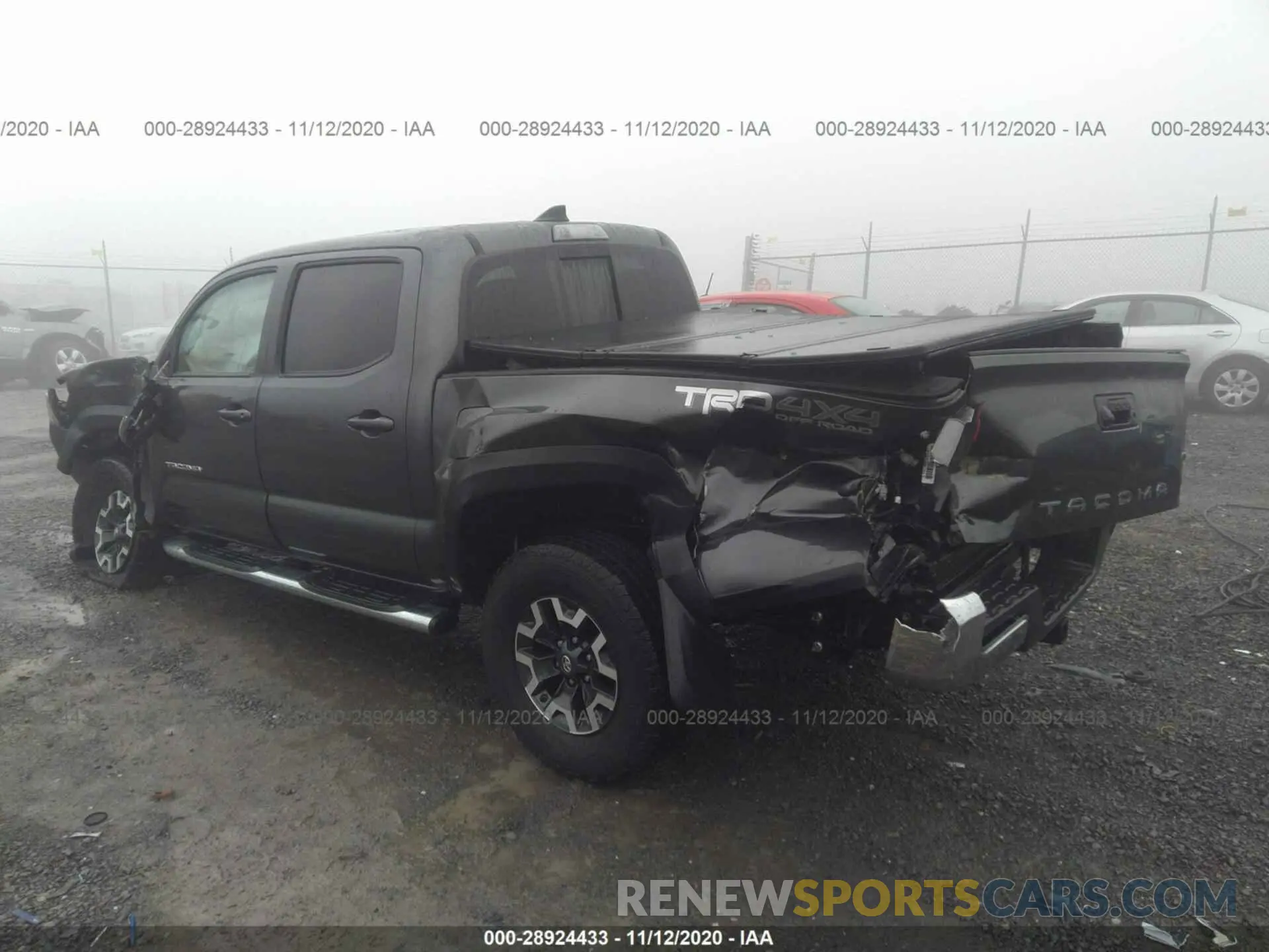 3 Photograph of a damaged car 3TMCZ5ANXKM287504 TOYOTA TACOMA 4WD 2019