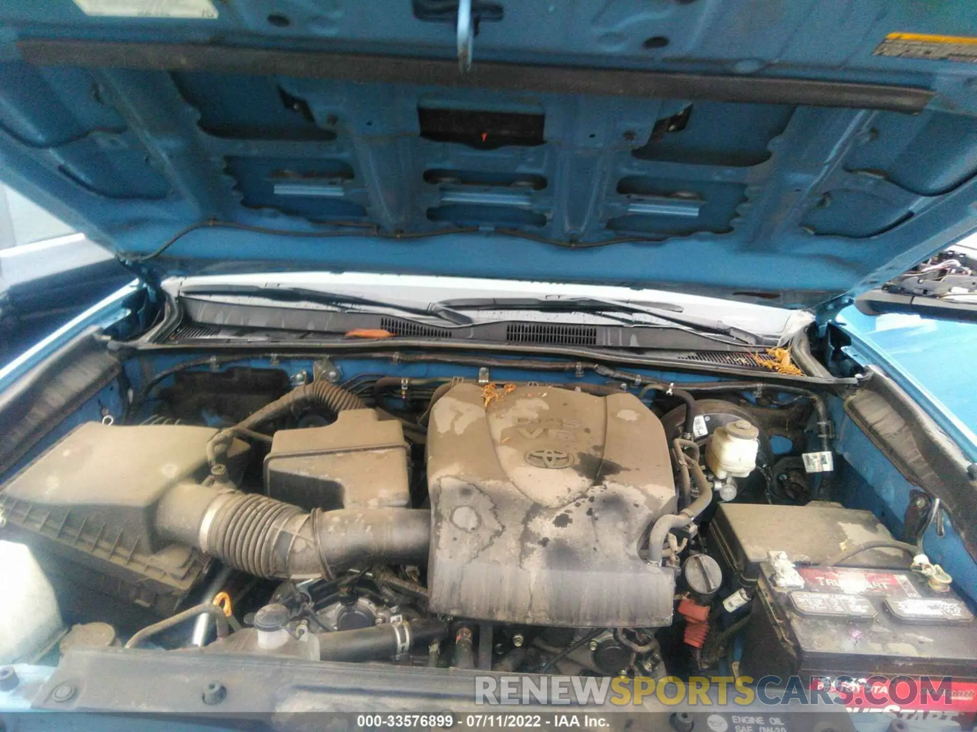 10 Photograph of a damaged car 3TMDZ5BN0KM058929 TOYOTA TACOMA 4WD 2019