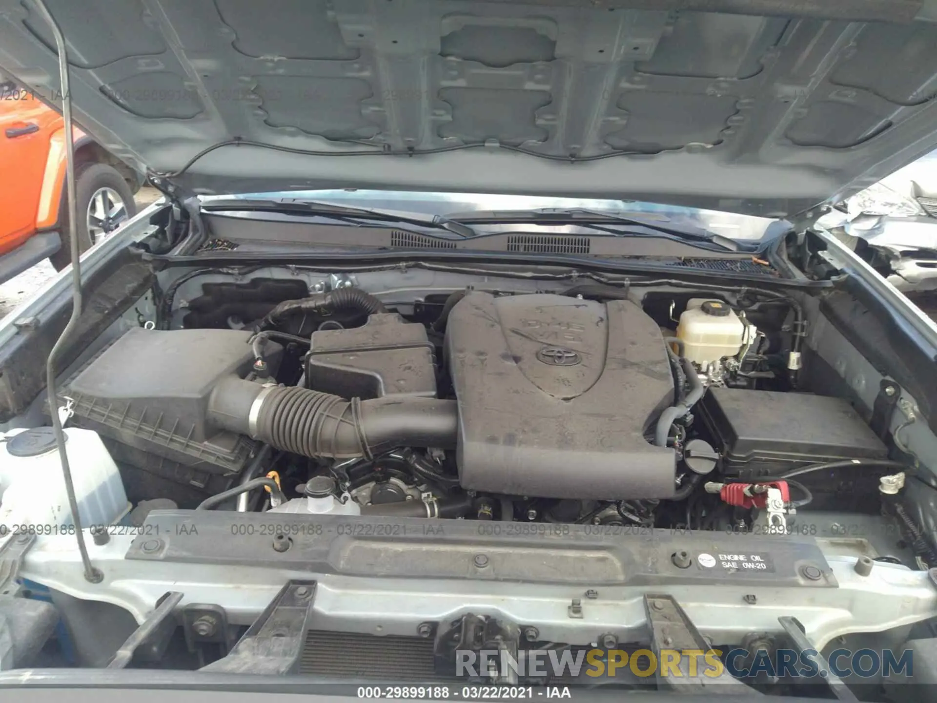 10 Фотография поврежденного автомобиля 3TMDZ5BN0KM069705 TOYOTA TACOMA 4WD 2019