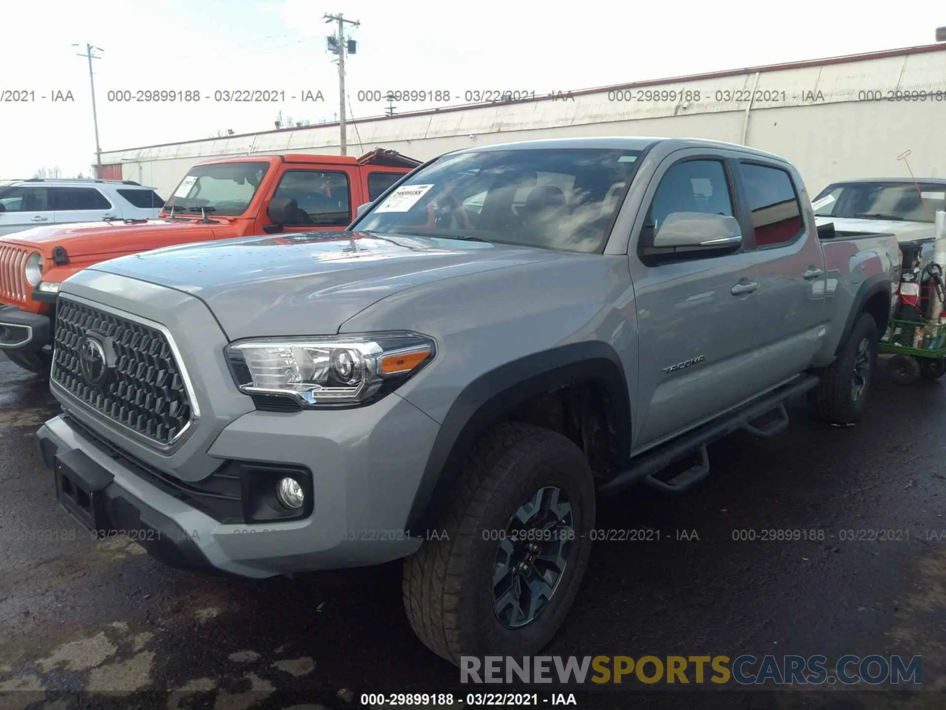 2 Фотография поврежденного автомобиля 3TMDZ5BN0KM069705 TOYOTA TACOMA 4WD 2019