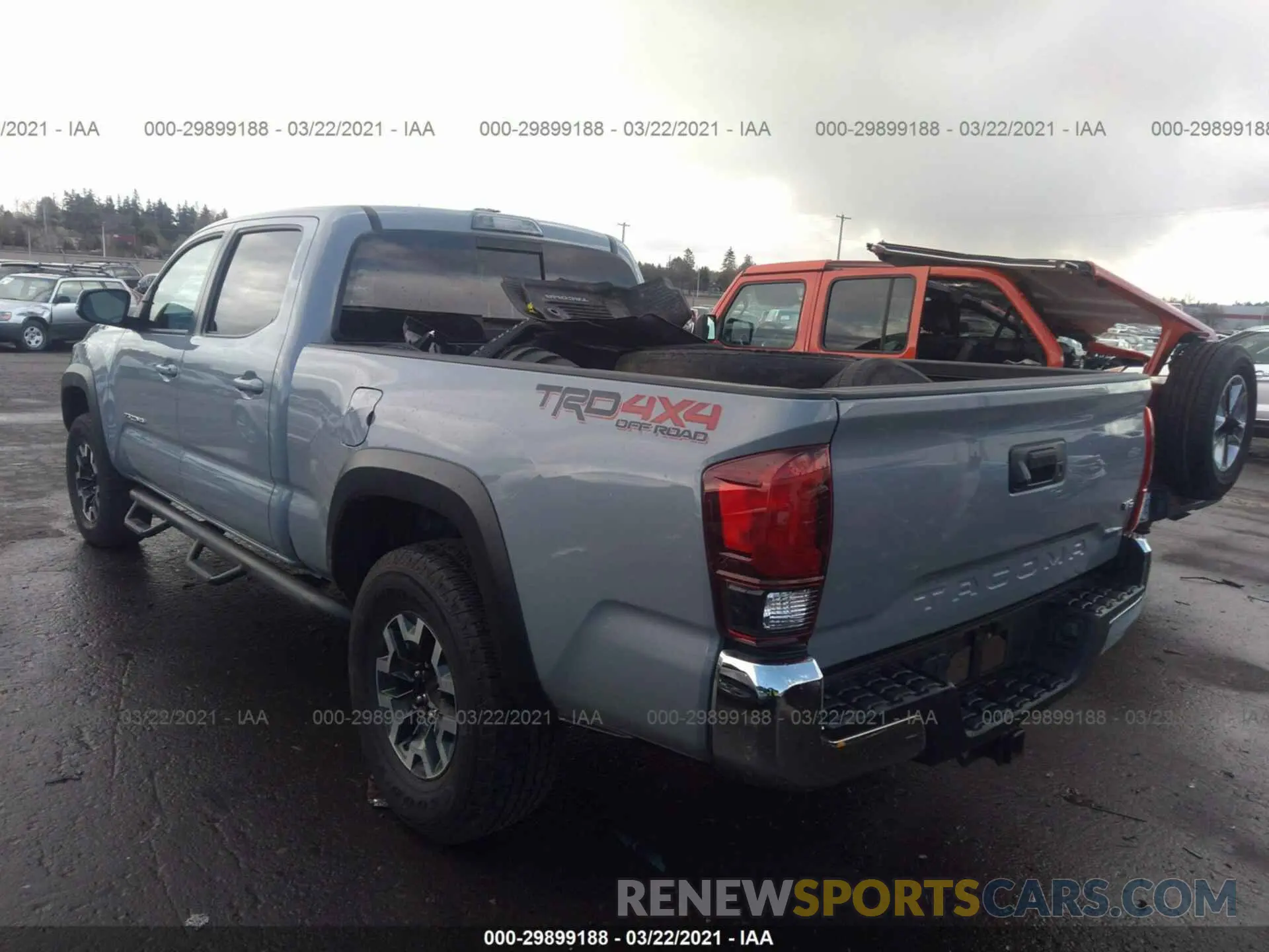 3 Фотография поврежденного автомобиля 3TMDZ5BN0KM069705 TOYOTA TACOMA 4WD 2019