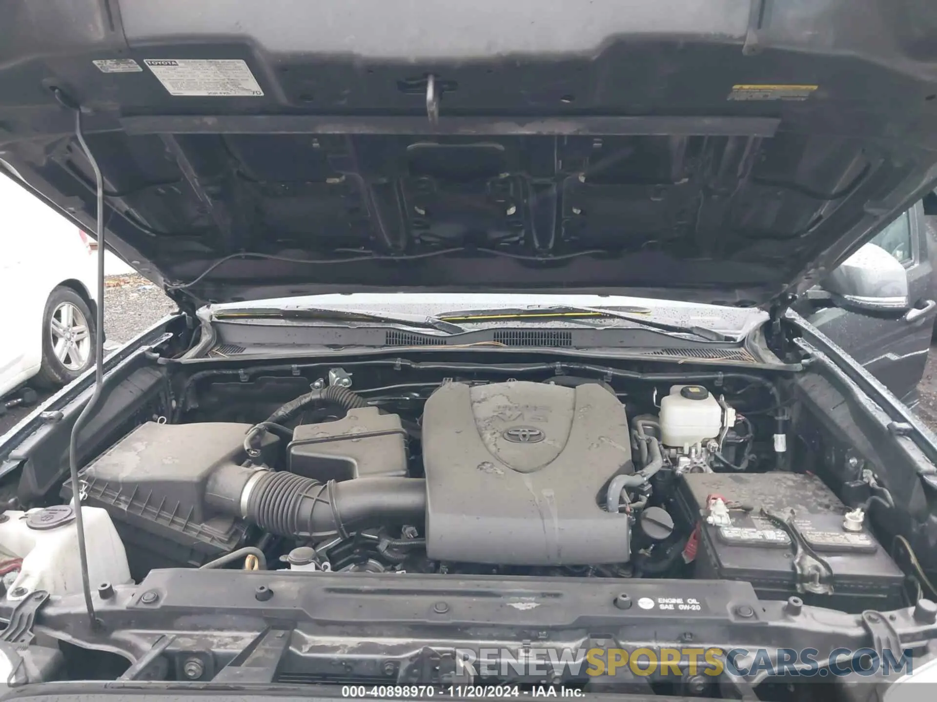 10 Фотография поврежденного автомобиля 3TMDZ5BN7KM065649 TOYOTA TACOMA 4WD 2019
