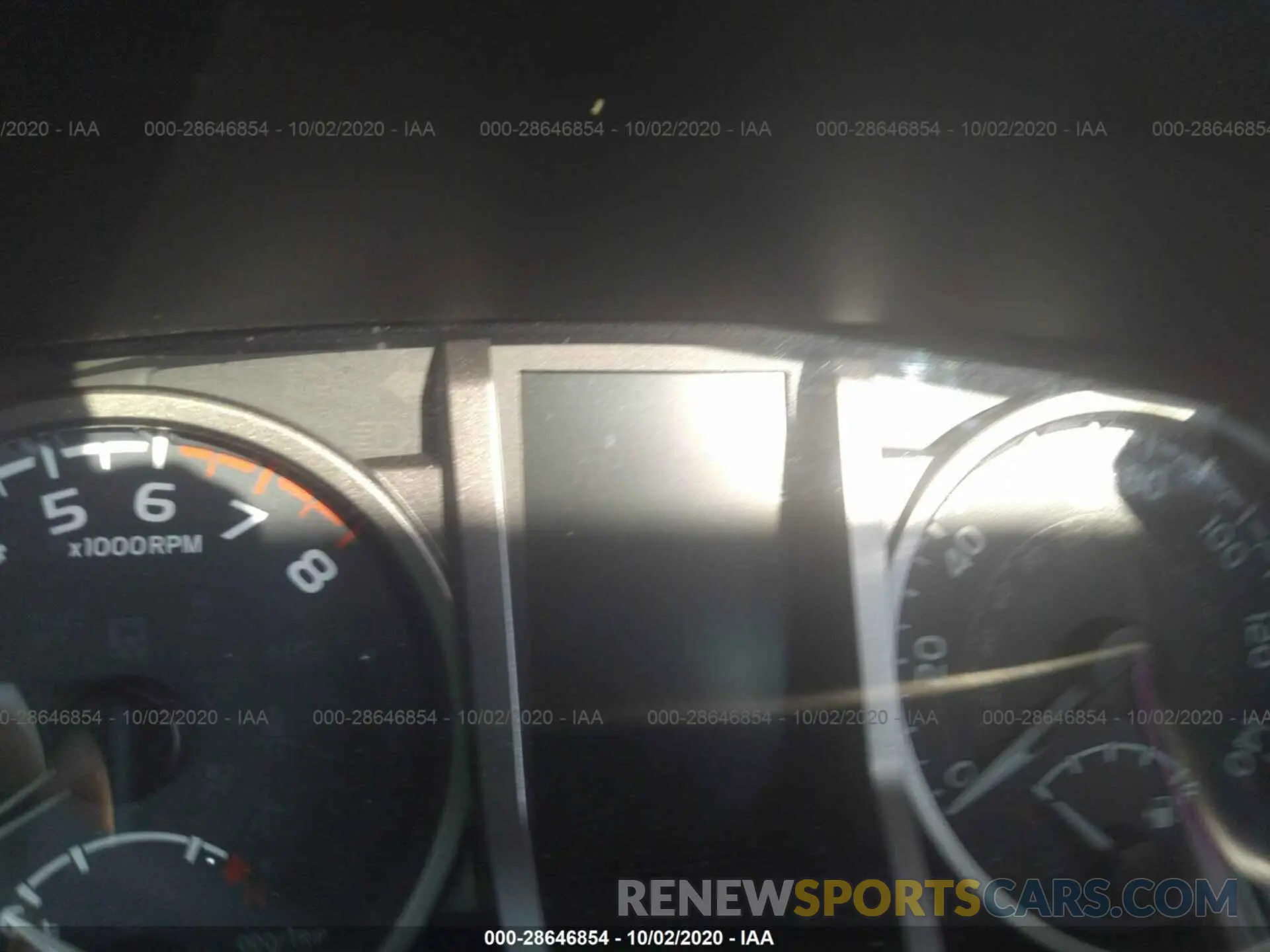 7 Photograph of a damaged car 3TMGZ5AN0KM222212 TOYOTA TACOMA 4WD 2019