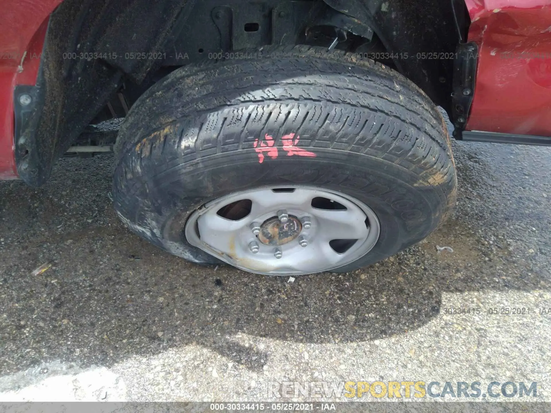 13 Photograph of a damaged car 5TFCZ5AN7KX184308 TOYOTA TACOMA 4WD 2019