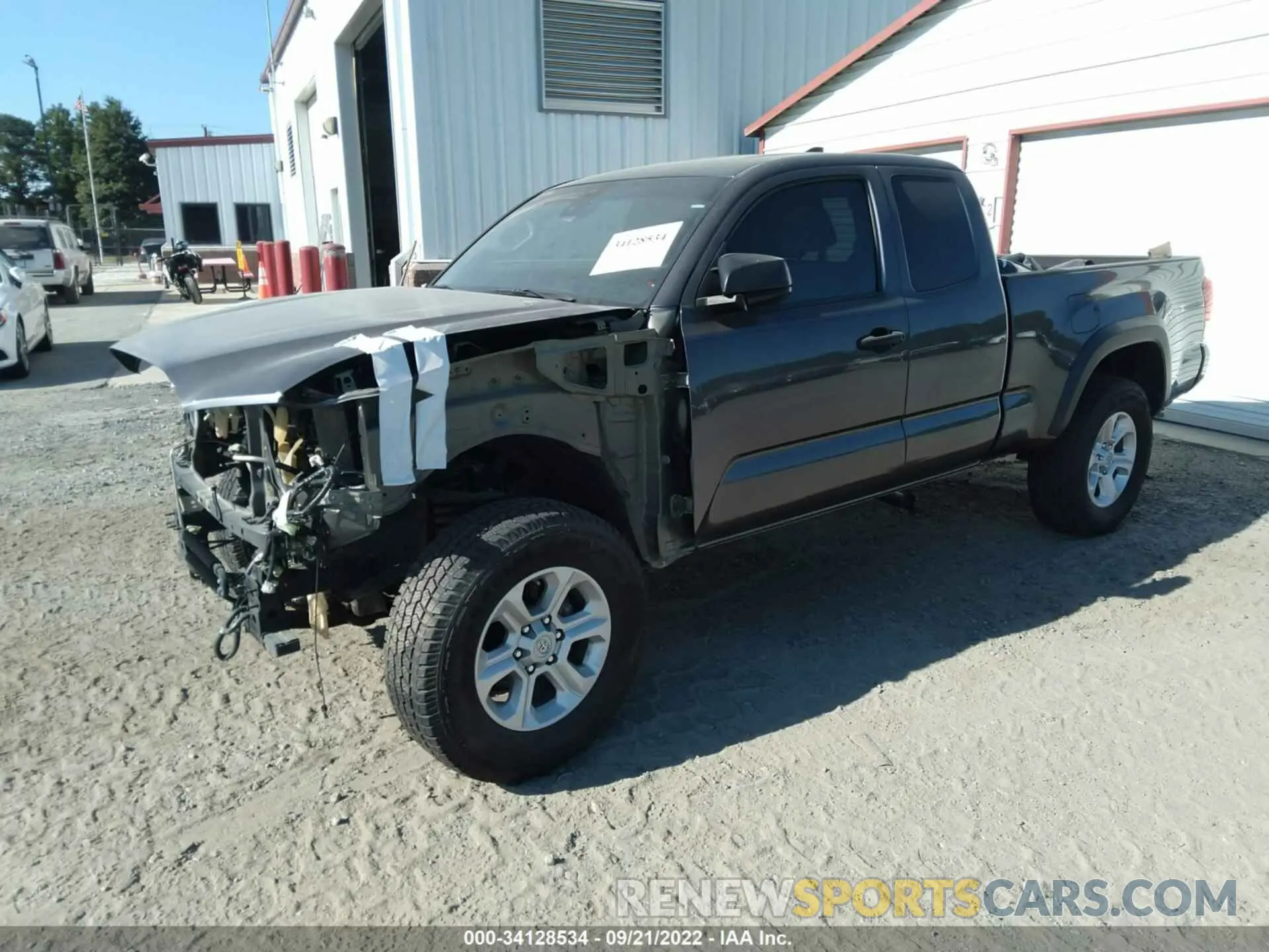 2 Photograph of a damaged car 5TFSZ5ANXKX172830 TOYOTA TACOMA 4WD 2019