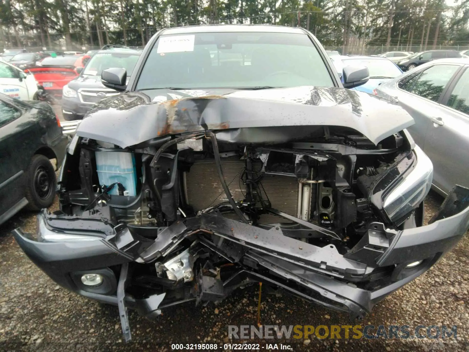 6 Photograph of a damaged car 3TMCZ5AN0LM359814 TOYOTA TACOMA 4WD 2020