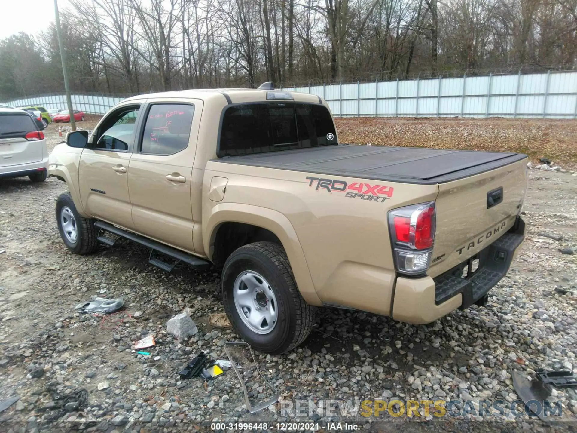 3 Photograph of a damaged car 3TMCZ5AN1LM330211 TOYOTA TACOMA 4WD 2020