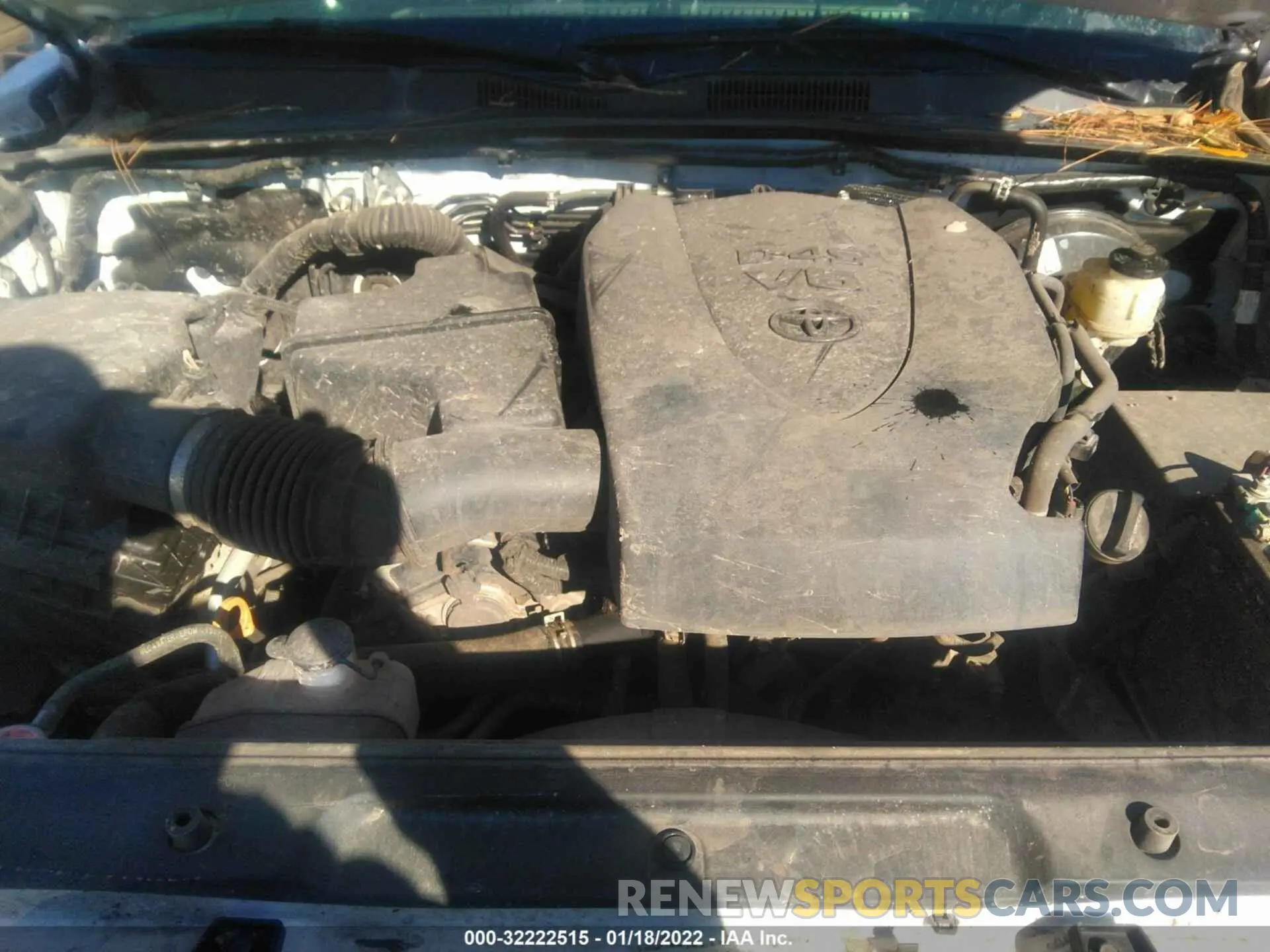 10 Photograph of a damaged car 3TMCZ5AN6LM316983 TOYOTA TACOMA 4WD 2020