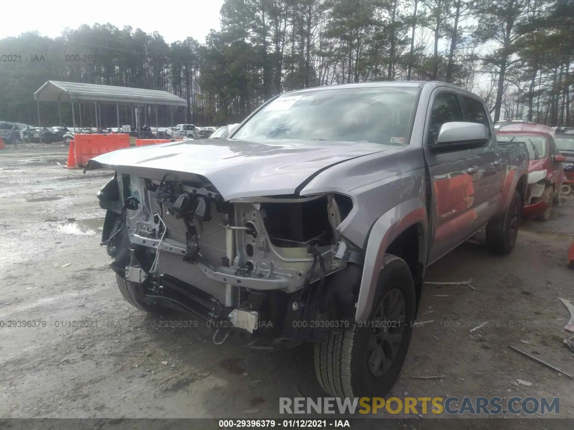 6 Фотография поврежденного автомобиля 3TMDZ5BNXLM097819 TOYOTA TACOMA 4WD 2020