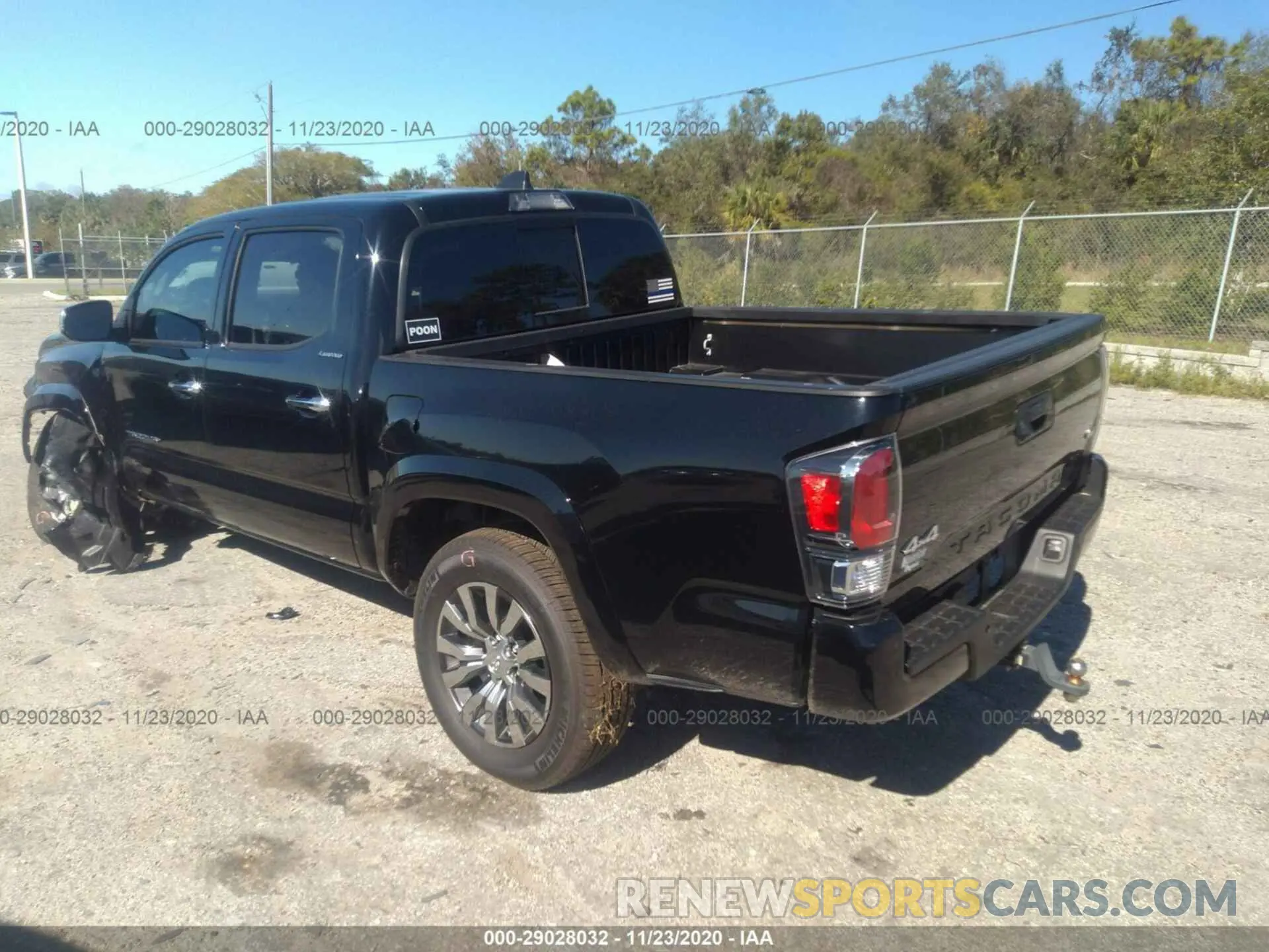 3 Фотография поврежденного автомобиля 3TMGZ5AN2LM353644 TOYOTA TACOMA 4WD 2020
