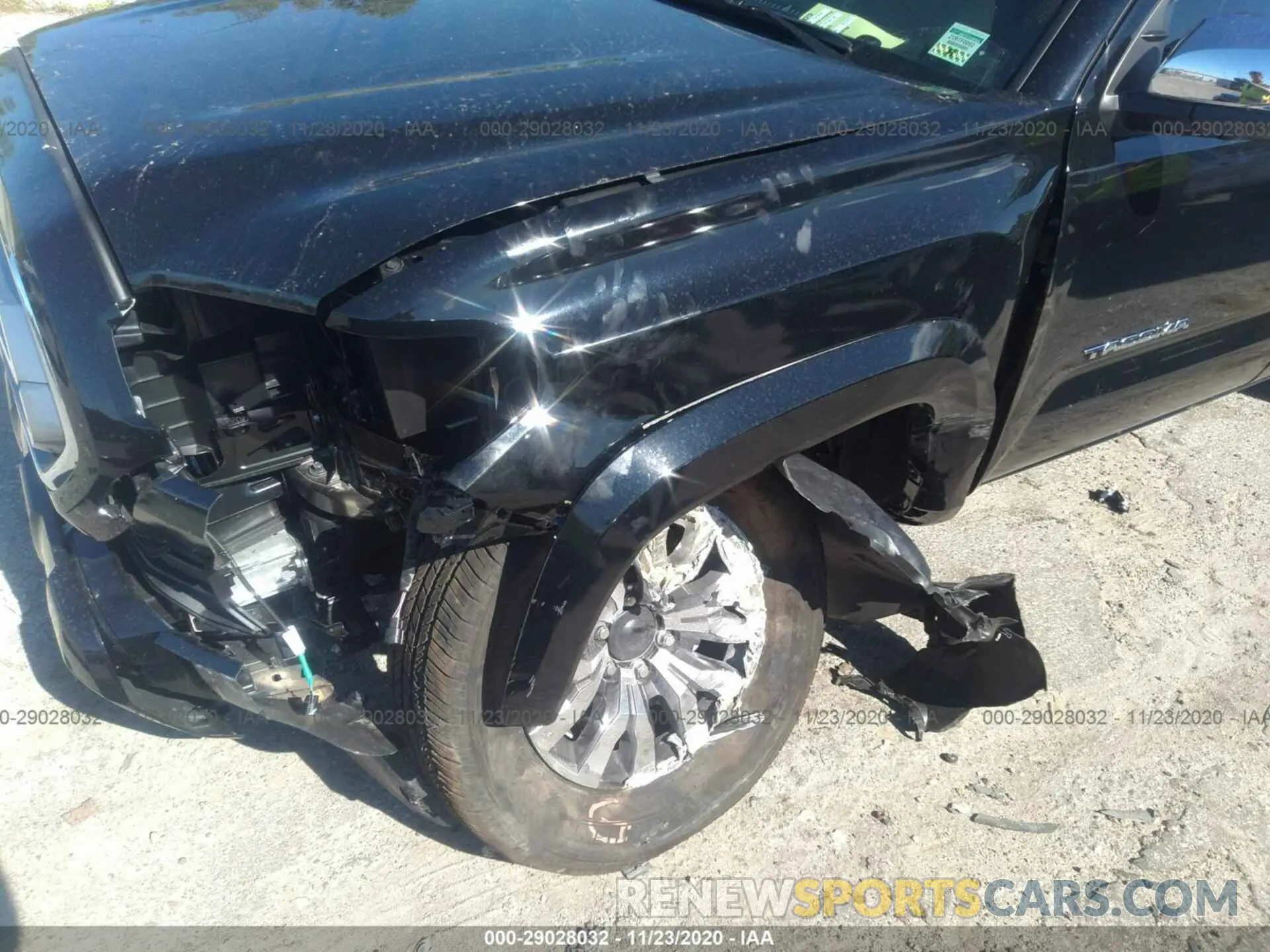 6 Фотография поврежденного автомобиля 3TMGZ5AN2LM353644 TOYOTA TACOMA 4WD 2020