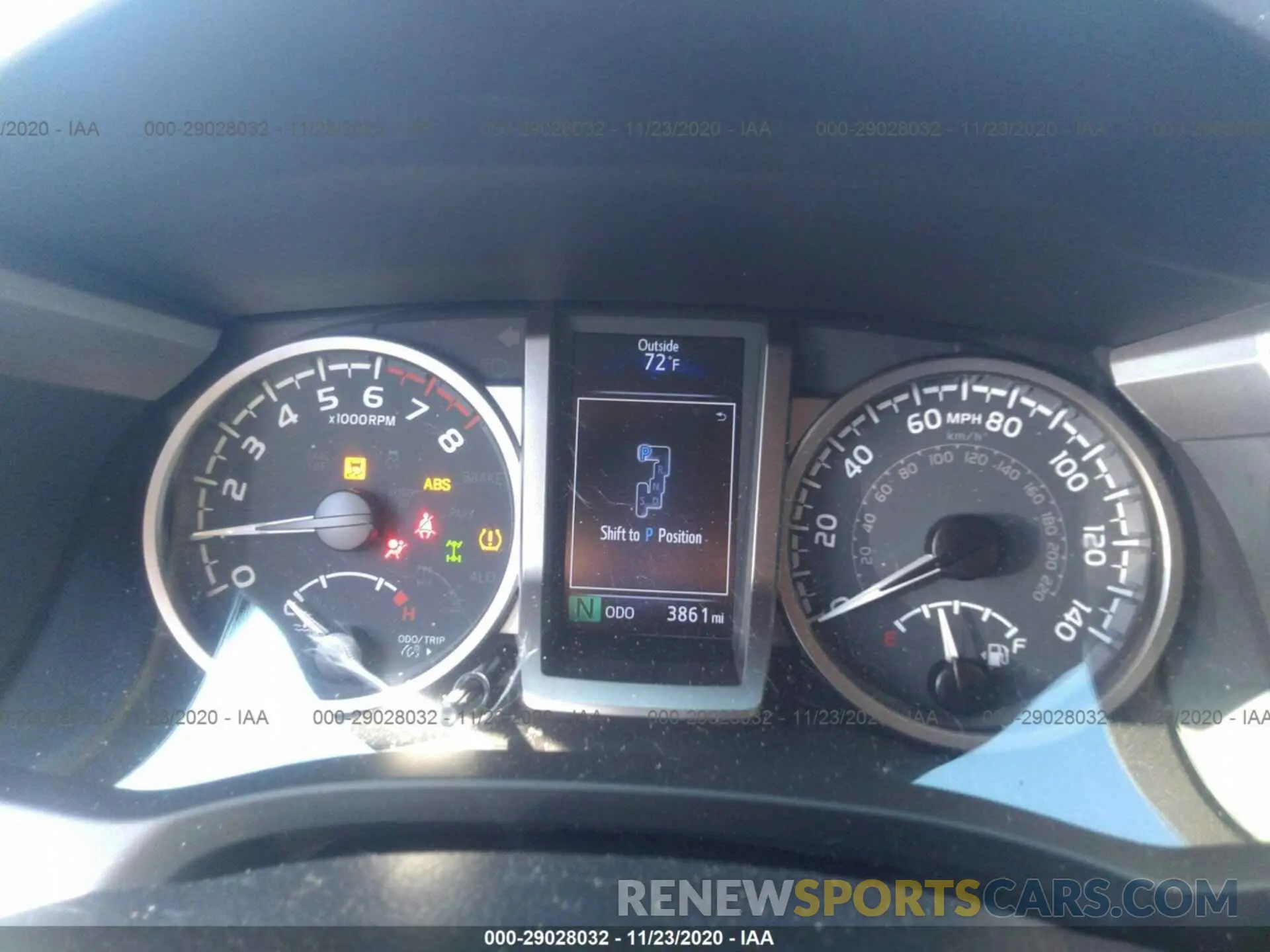 7 Фотография поврежденного автомобиля 3TMGZ5AN2LM353644 TOYOTA TACOMA 4WD 2020
