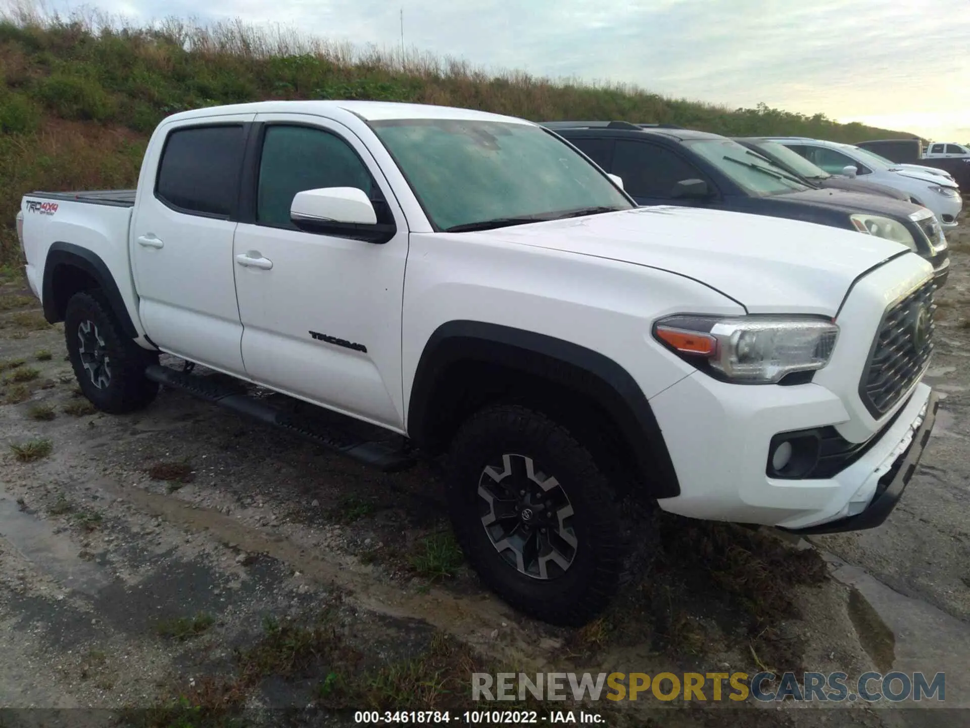 1 Фотография поврежденного автомобиля 3TYCZ5AN0LT003397 TOYOTA TACOMA 4WD 2020
