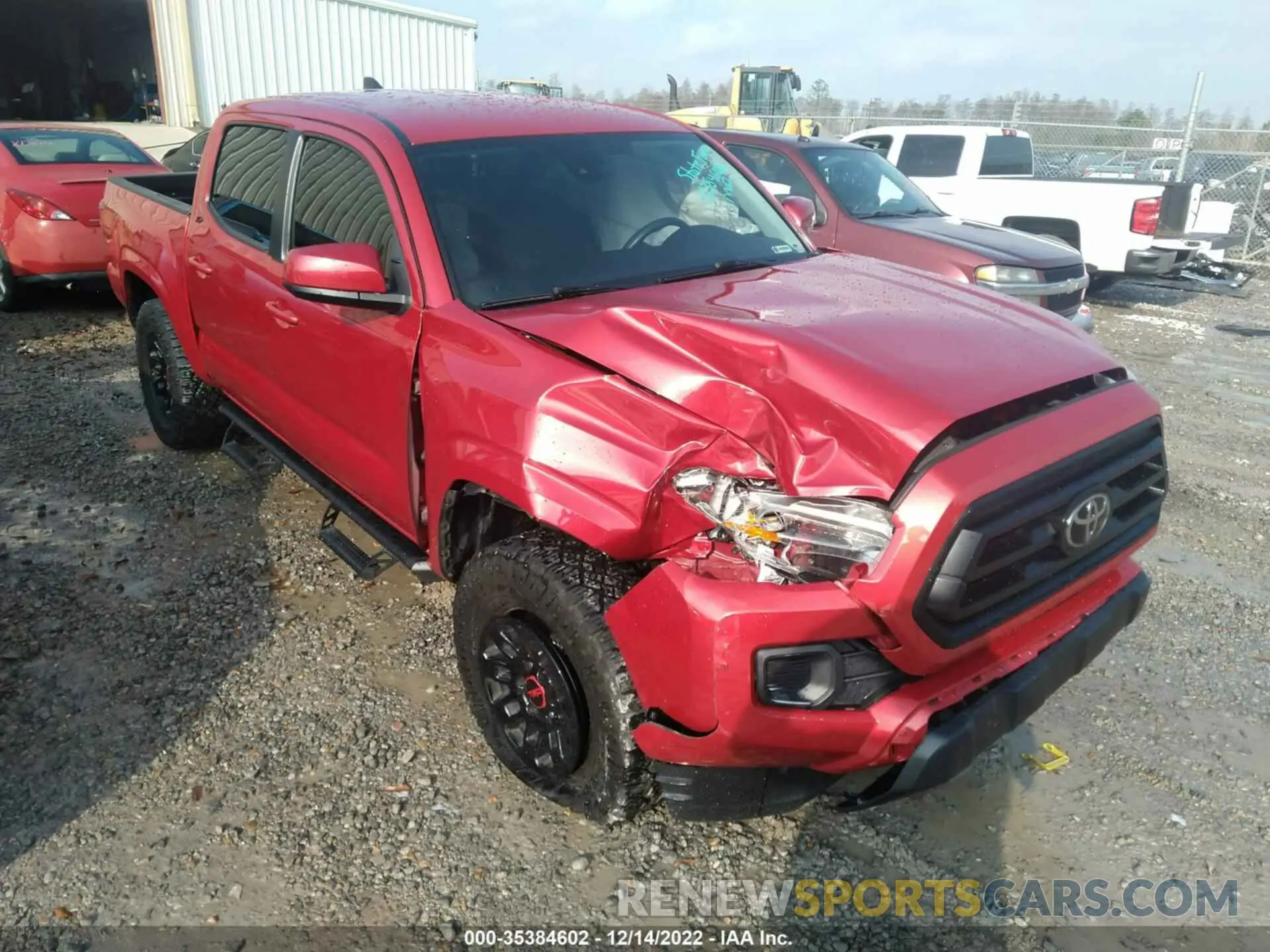 1 Фотография поврежденного автомобиля 3TYCZ5AN2LT003112 TOYOTA TACOMA 4WD 2020