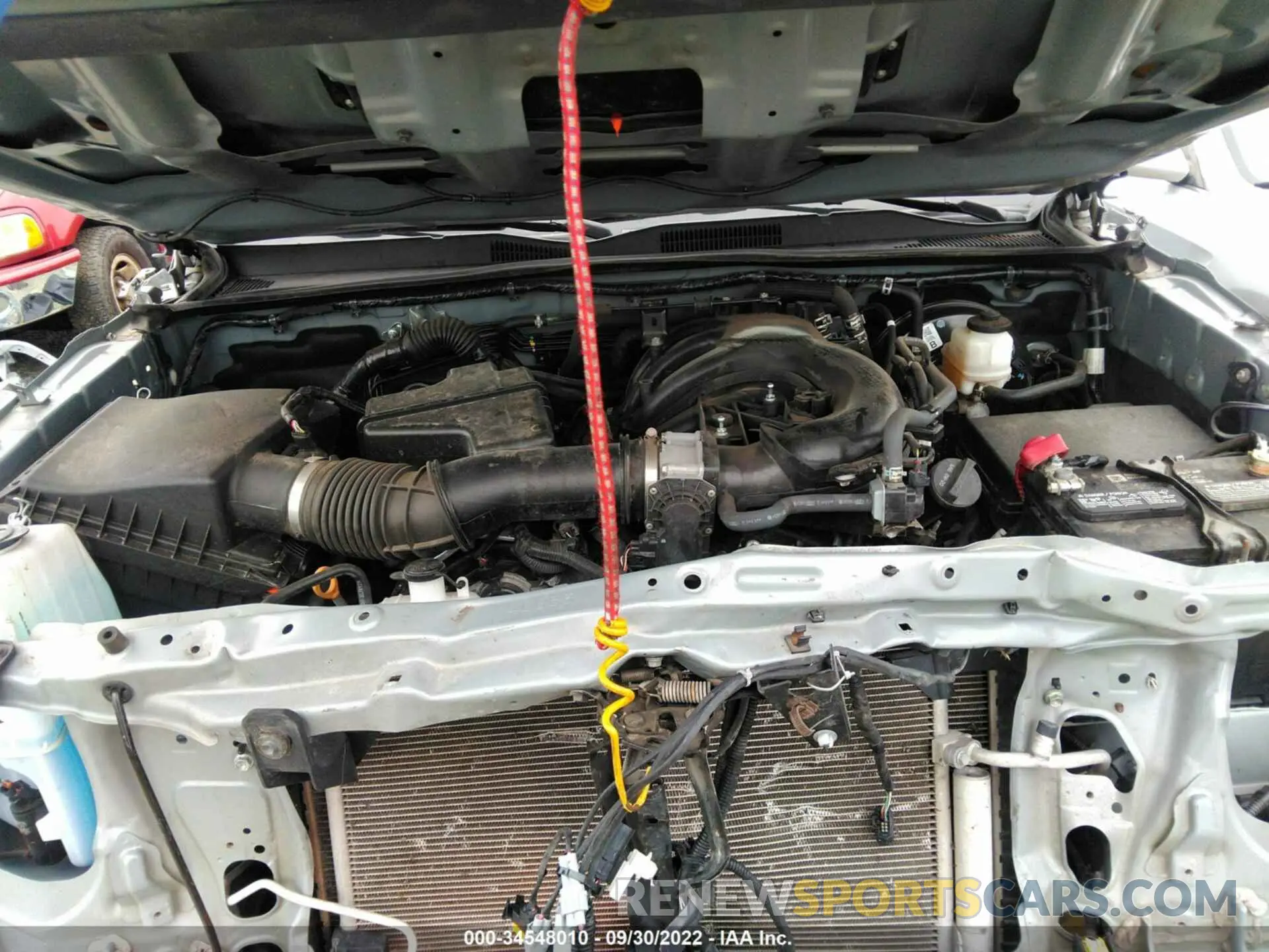 10 Фотография поврежденного автомобиля 5TFCZ5AN1LX218857 TOYOTA TACOMA 4WD 2020