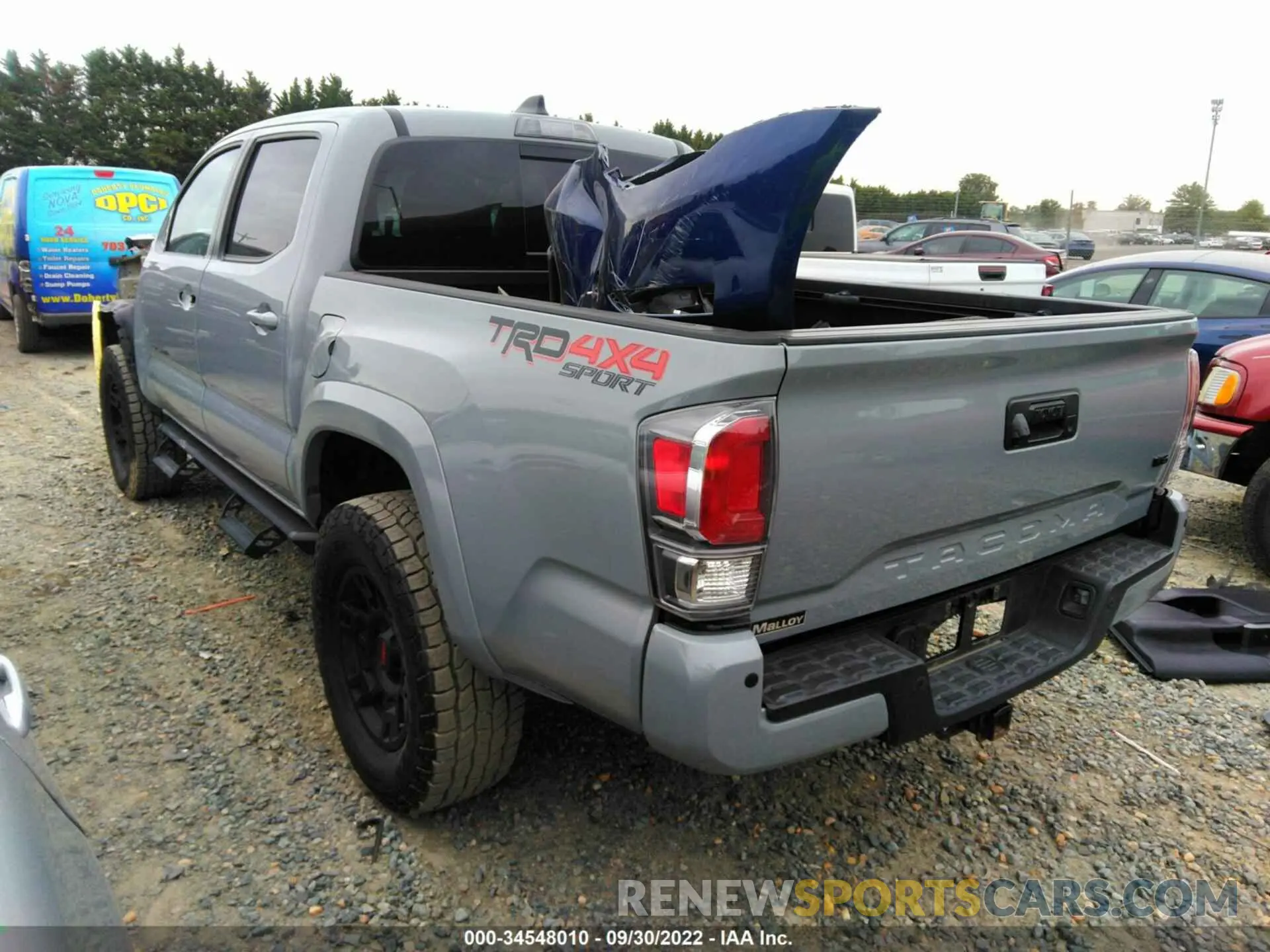 3 Фотография поврежденного автомобиля 5TFCZ5AN1LX218857 TOYOTA TACOMA 4WD 2020