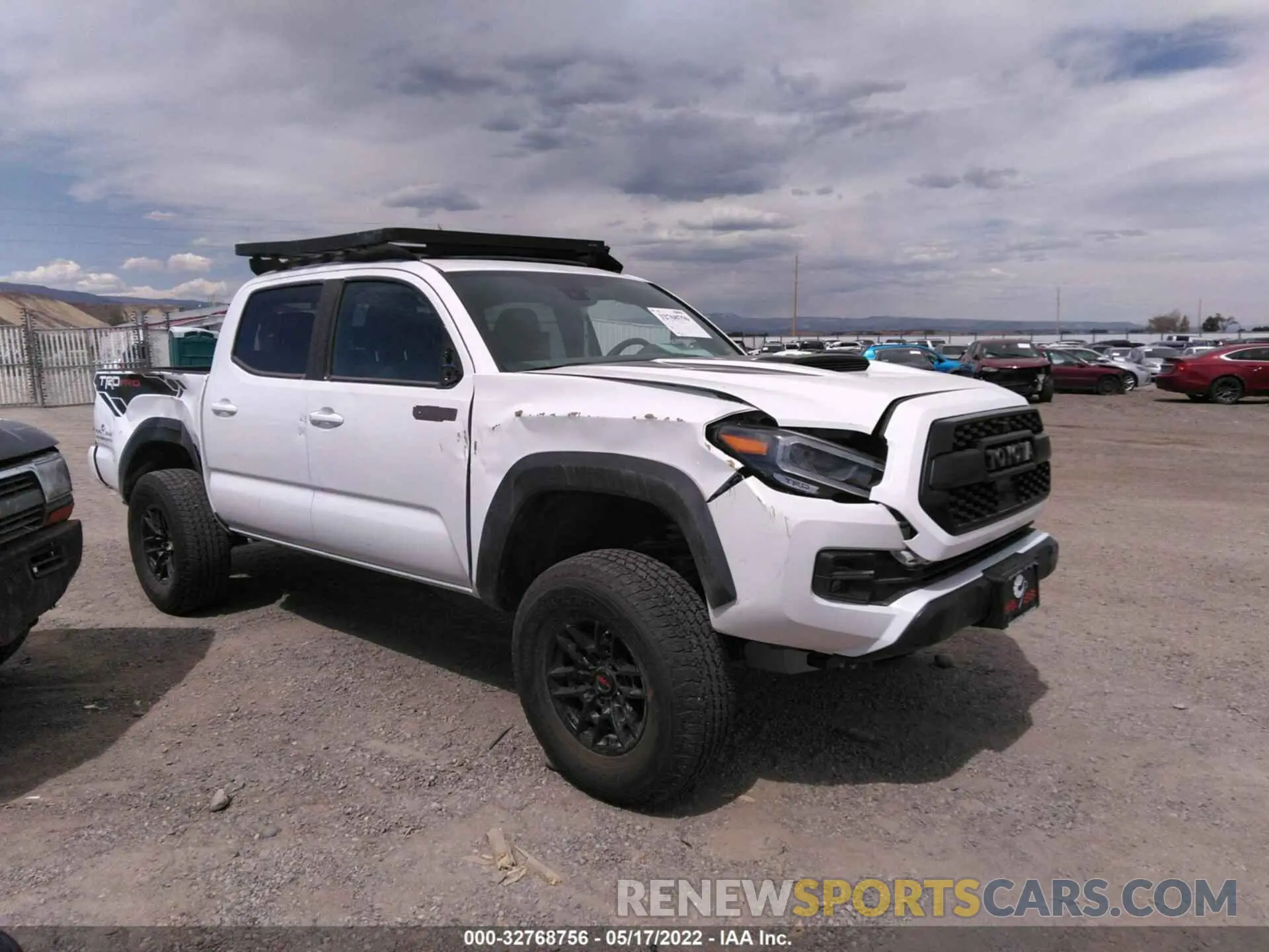1 Photograph of a damaged car 5TFCZ5AN1LX221869 TOYOTA TACOMA 4WD 2020