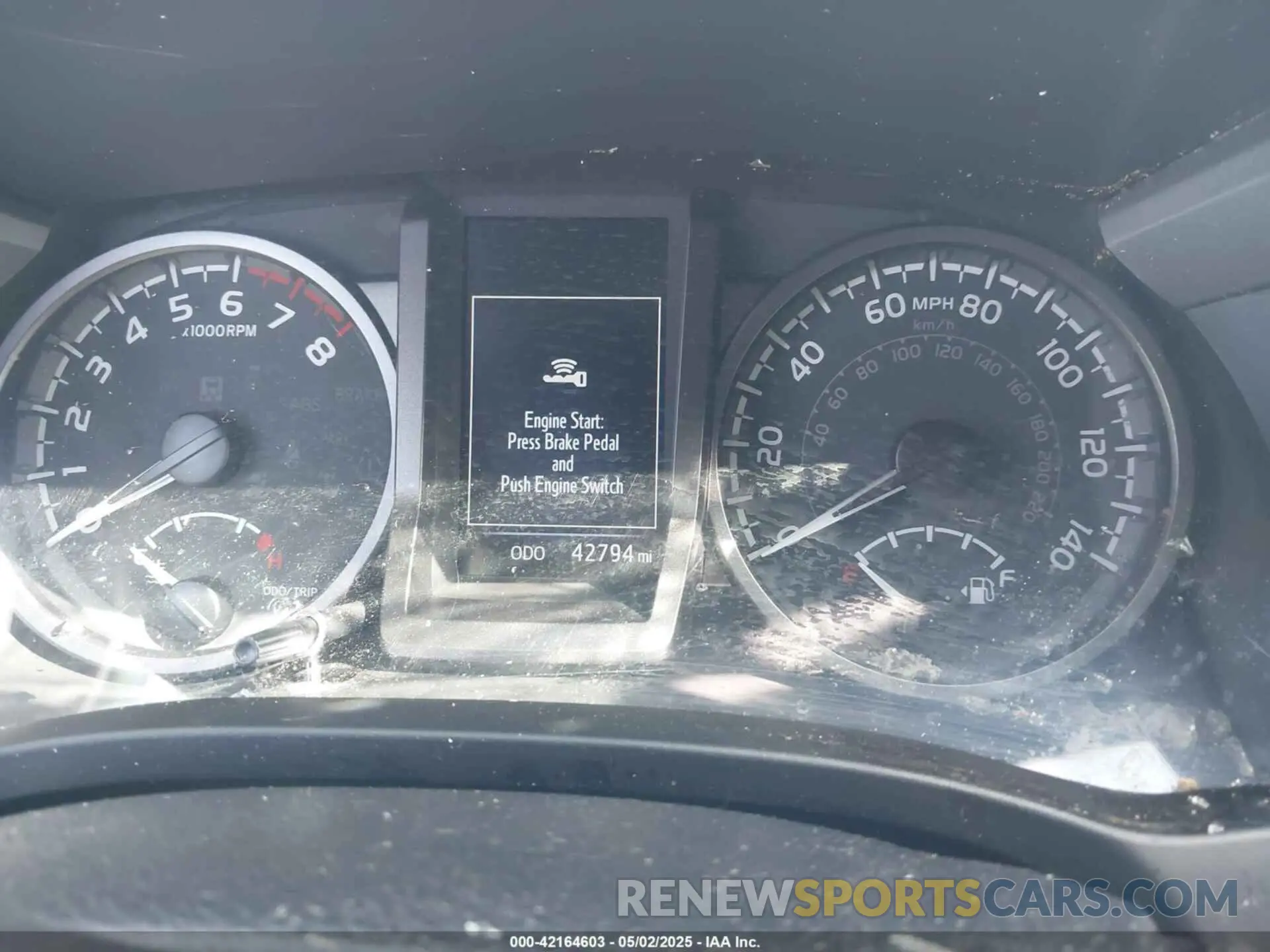 7 Фотография поврежденного автомобиля 3TMCZ5AN2MM387079 TOYOTA TACOMA 4WD 2021