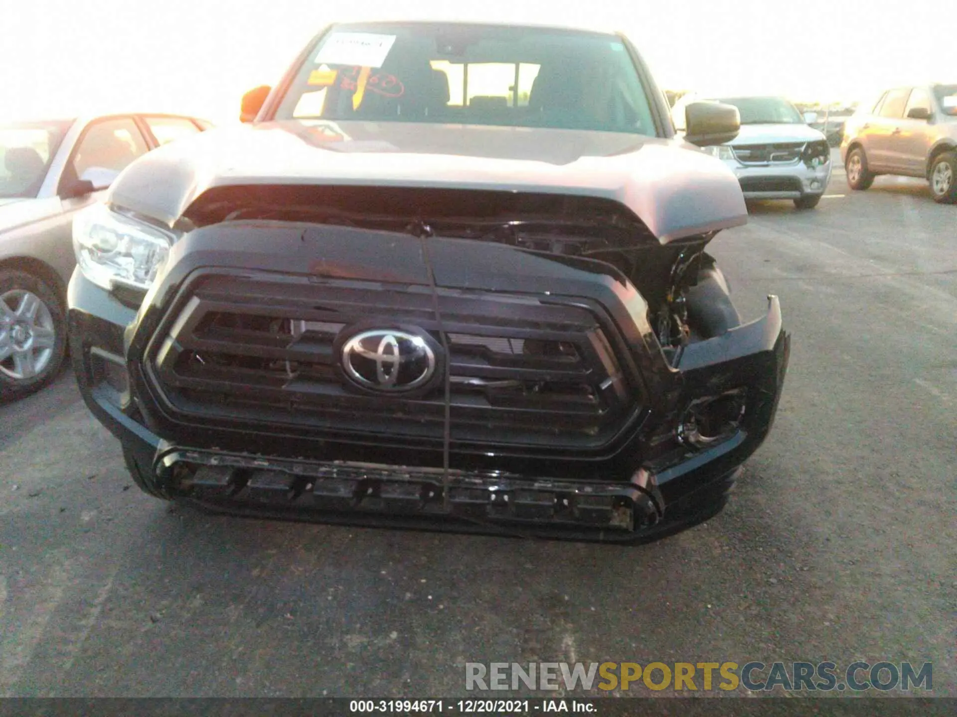 6 Фотография поврежденного автомобиля 3TMCZ5AN4MM391361 TOYOTA TACOMA 4WD 2021
