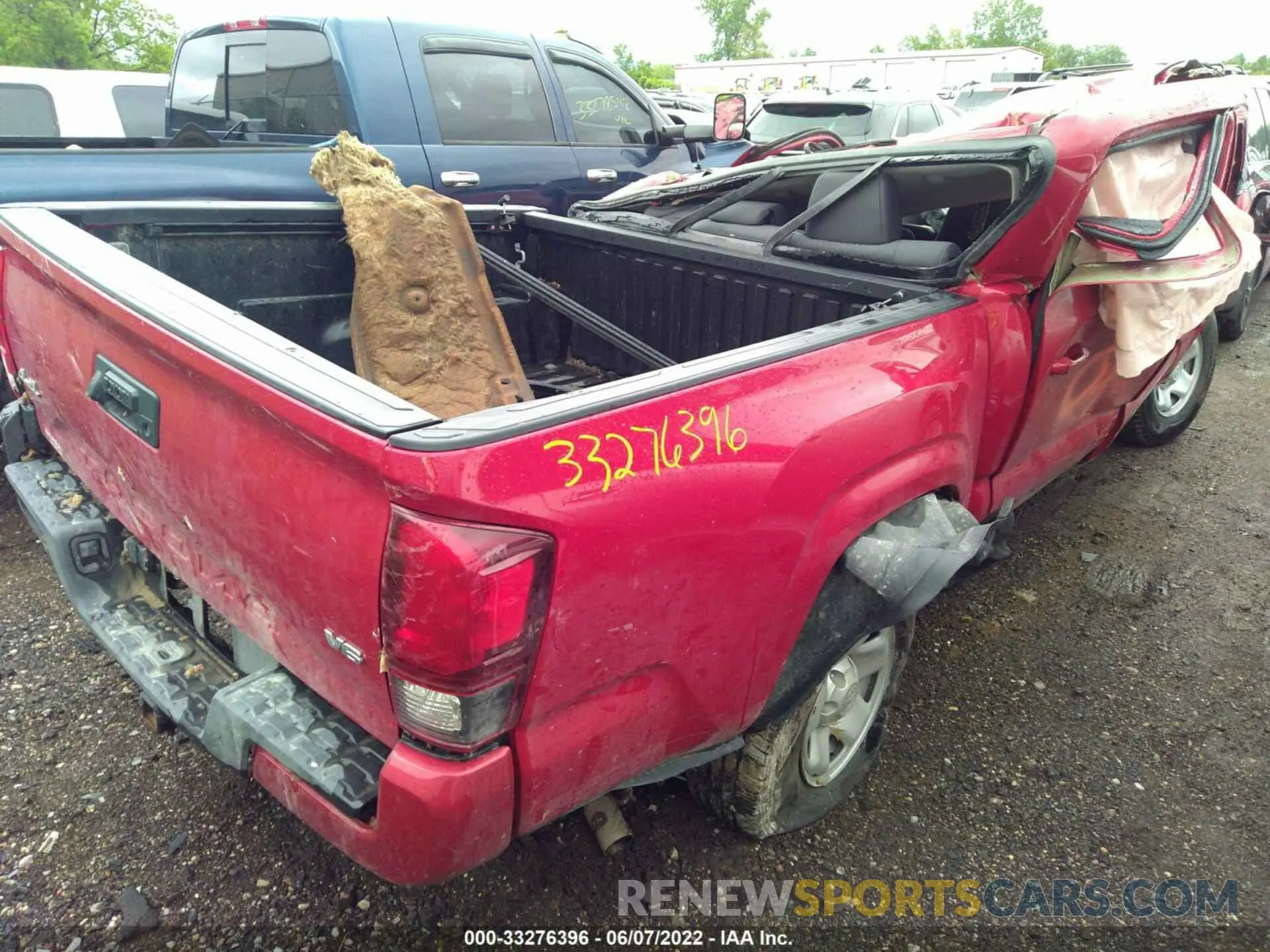 4 Фотография поврежденного автомобиля 3TMCZ5AN4MM407834 TOYOTA TACOMA 4WD 2021