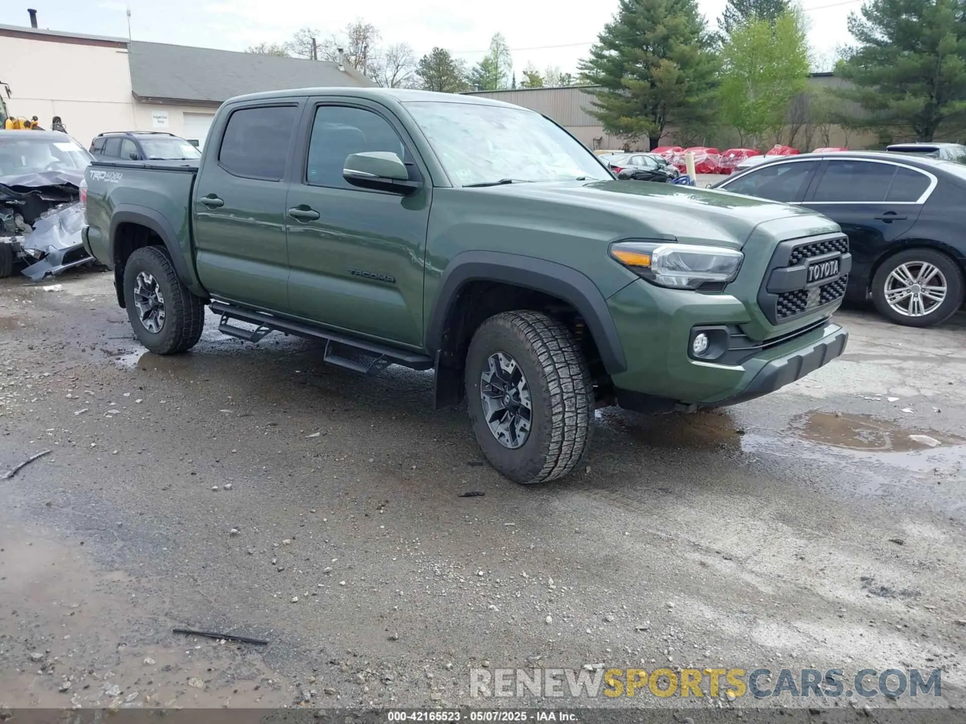 1 Photograph of a damaged car 3TMCZ5AN5MM380286 TOYOTA TACOMA 4WD 2021