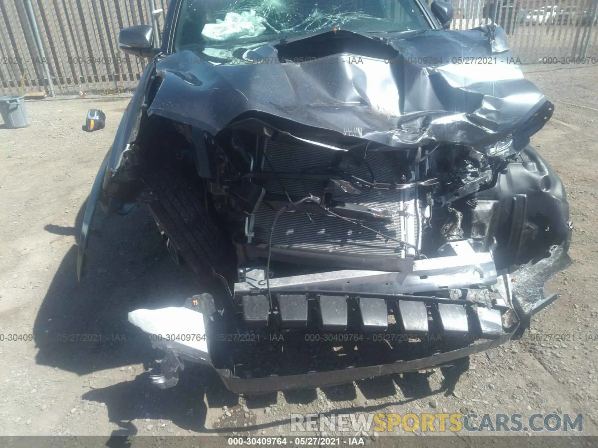 6 Photograph of a damaged car 3TMCZ5AN6MM399669 TOYOTA TACOMA 4WD 2021