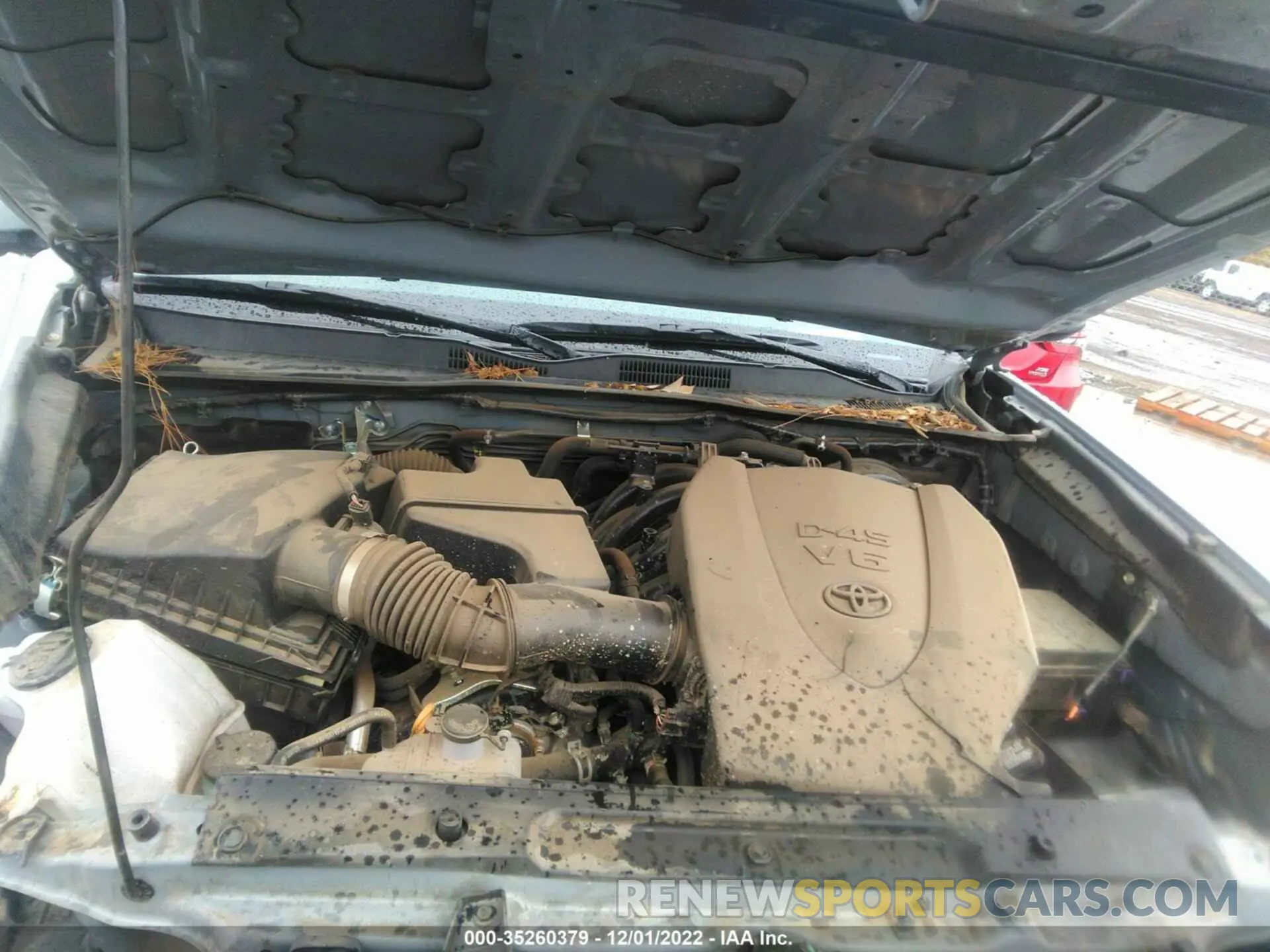 10 Фотография поврежденного автомобиля 3TMCZ5AN7MM389233 TOYOTA TACOMA 4WD 2021