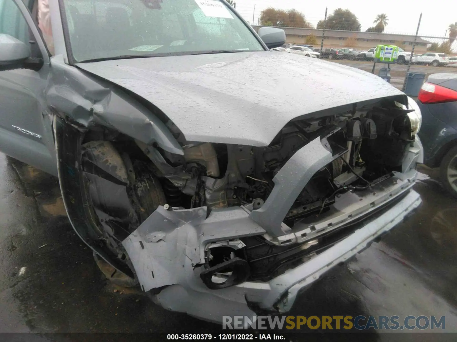 6 Фотография поврежденного автомобиля 3TMCZ5AN7MM389233 TOYOTA TACOMA 4WD 2021