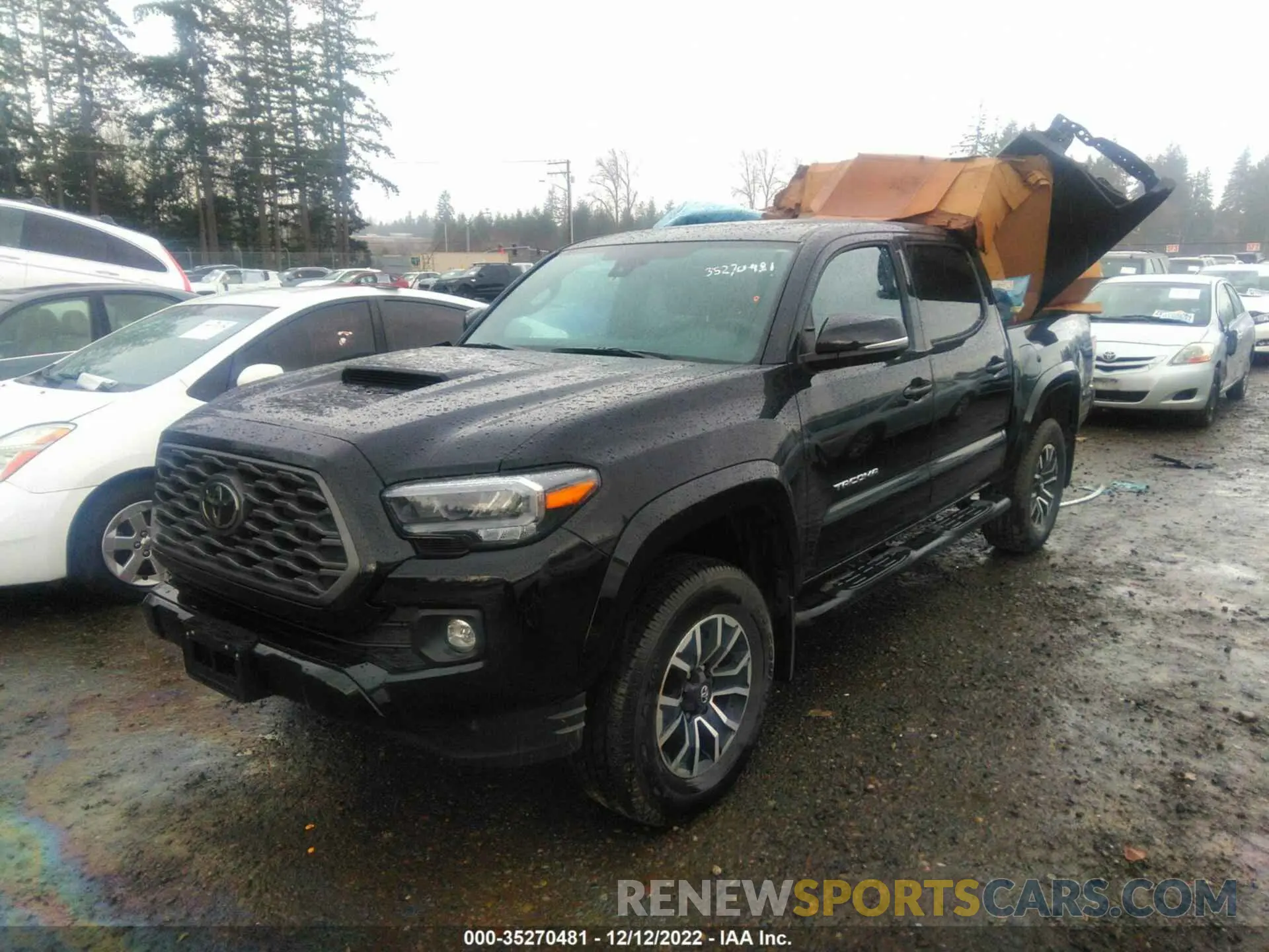2 Photograph of a damaged car 3TMCZ5AN8MM407089 TOYOTA TACOMA 4WD 2021
