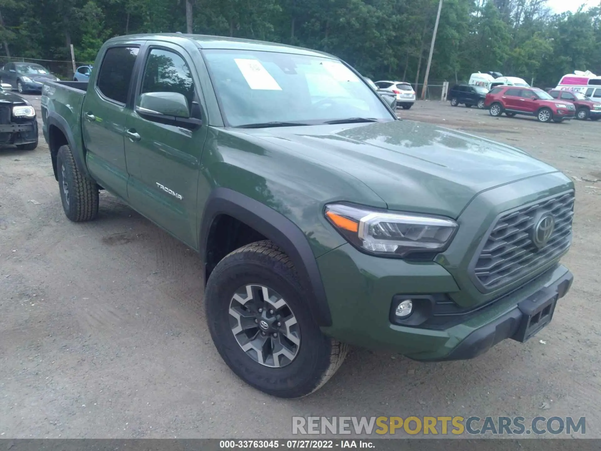 1 Фотография поврежденного автомобиля 3TYCZ5AN0MT048437 TOYOTA TACOMA 4WD 2021