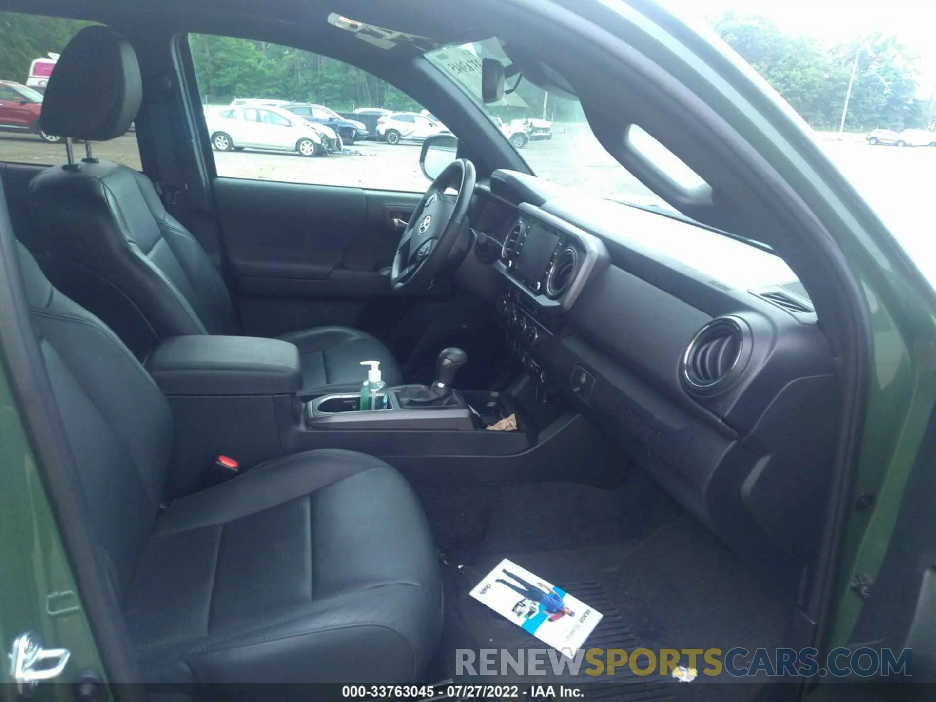 5 Фотография поврежденного автомобиля 3TYCZ5AN0MT048437 TOYOTA TACOMA 4WD 2021
