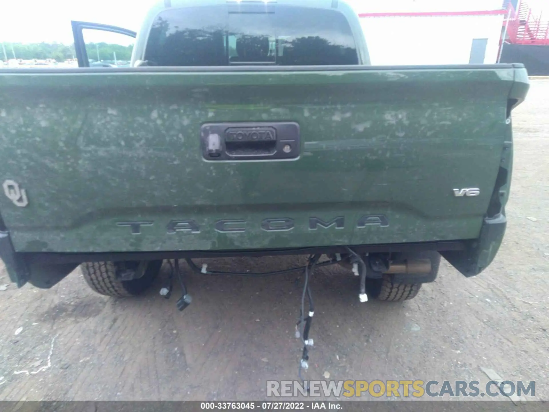 6 Фотография поврежденного автомобиля 3TYCZ5AN0MT048437 TOYOTA TACOMA 4WD 2021