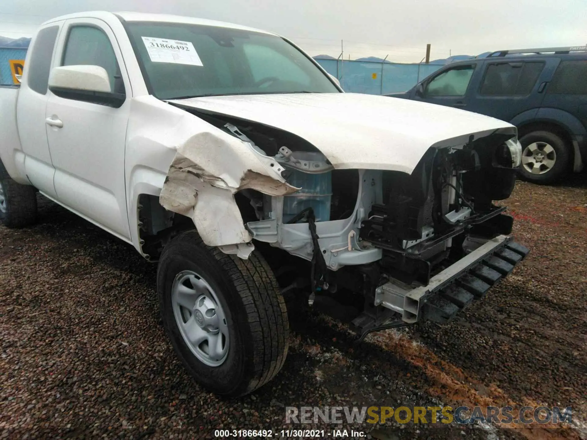 6 Photograph of a damaged car 3TYSX5EN4MT003643 TOYOTA TACOMA 4WD 2021